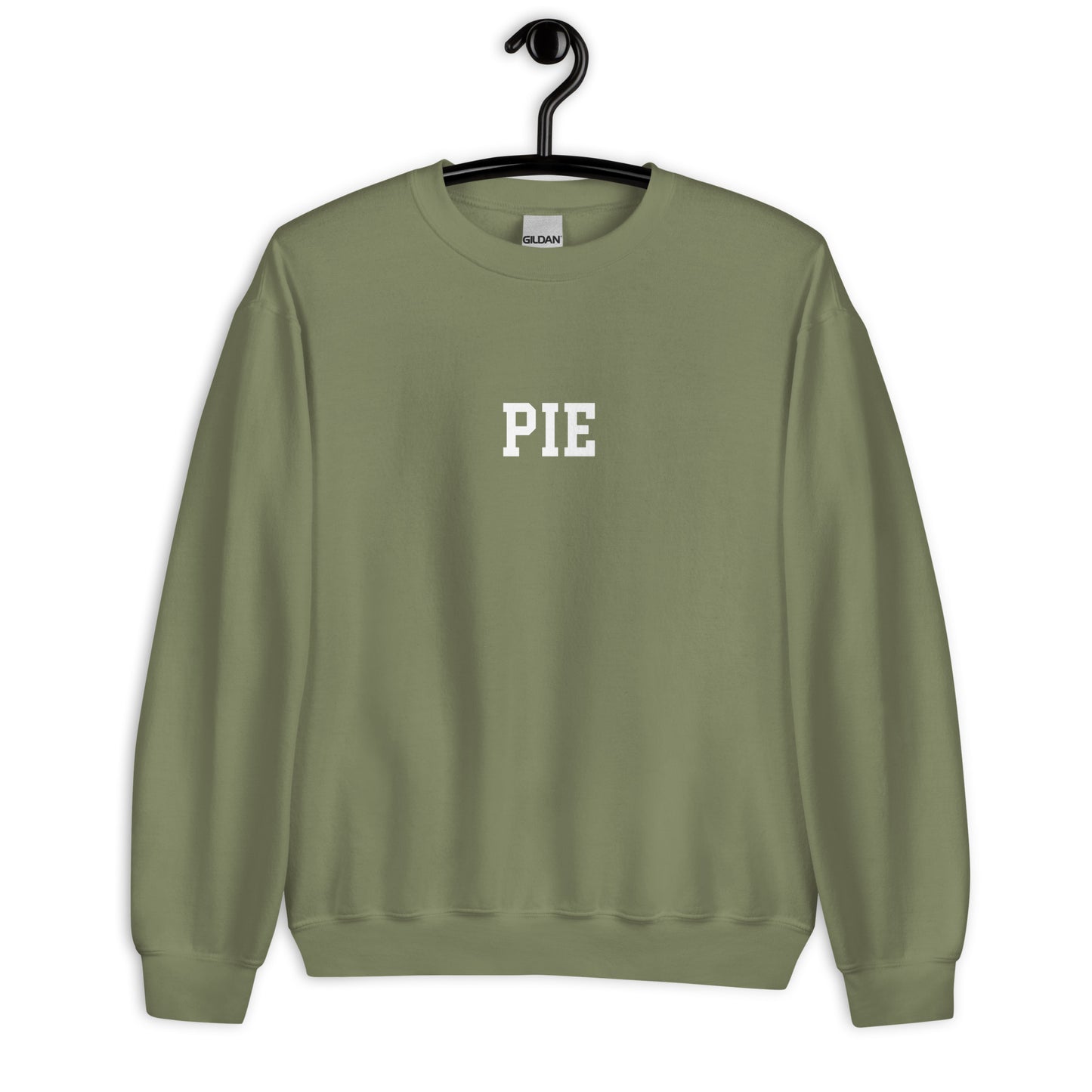 Pie Sweatshirt - Straight Font