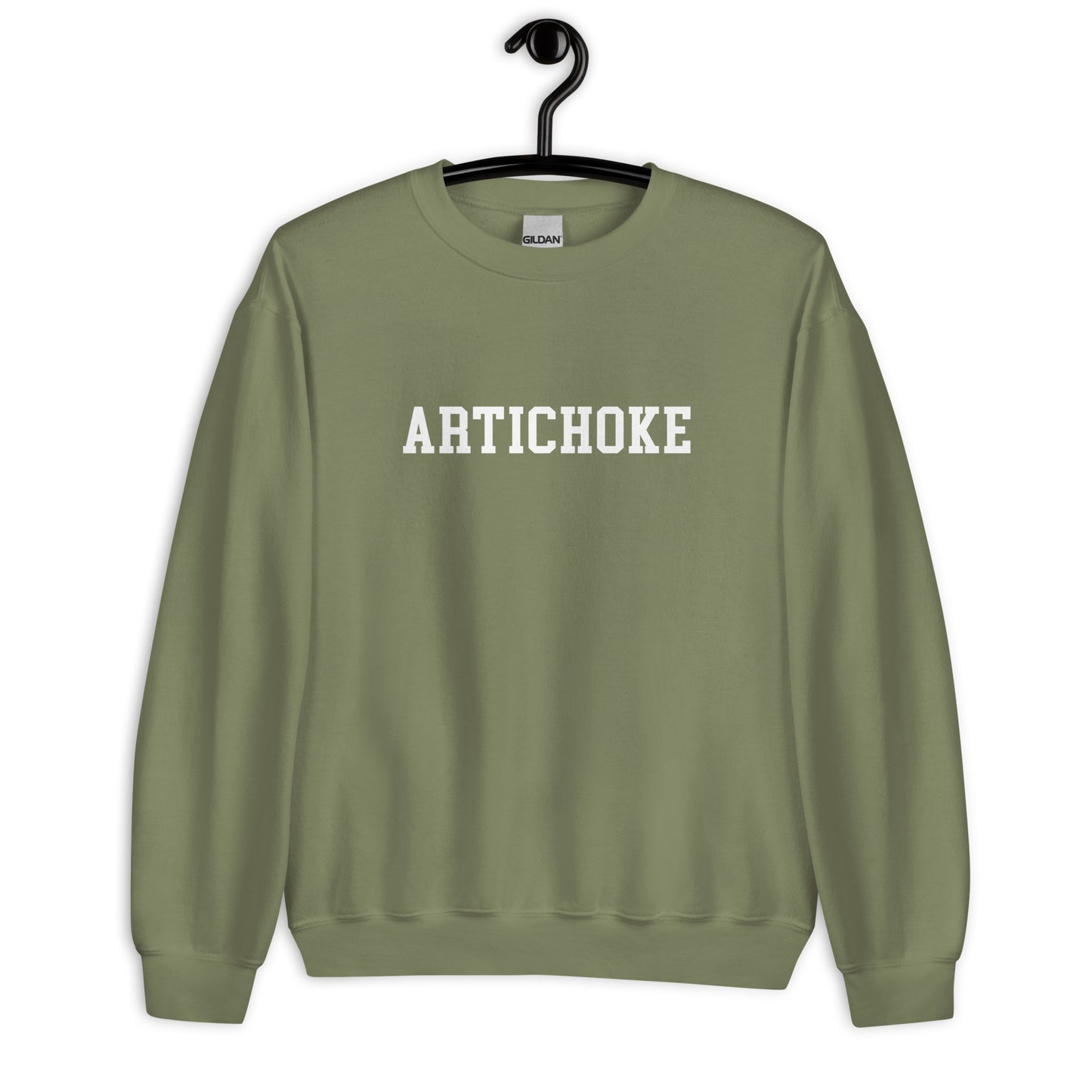 Artichoke Sweatshirt - Straight Font