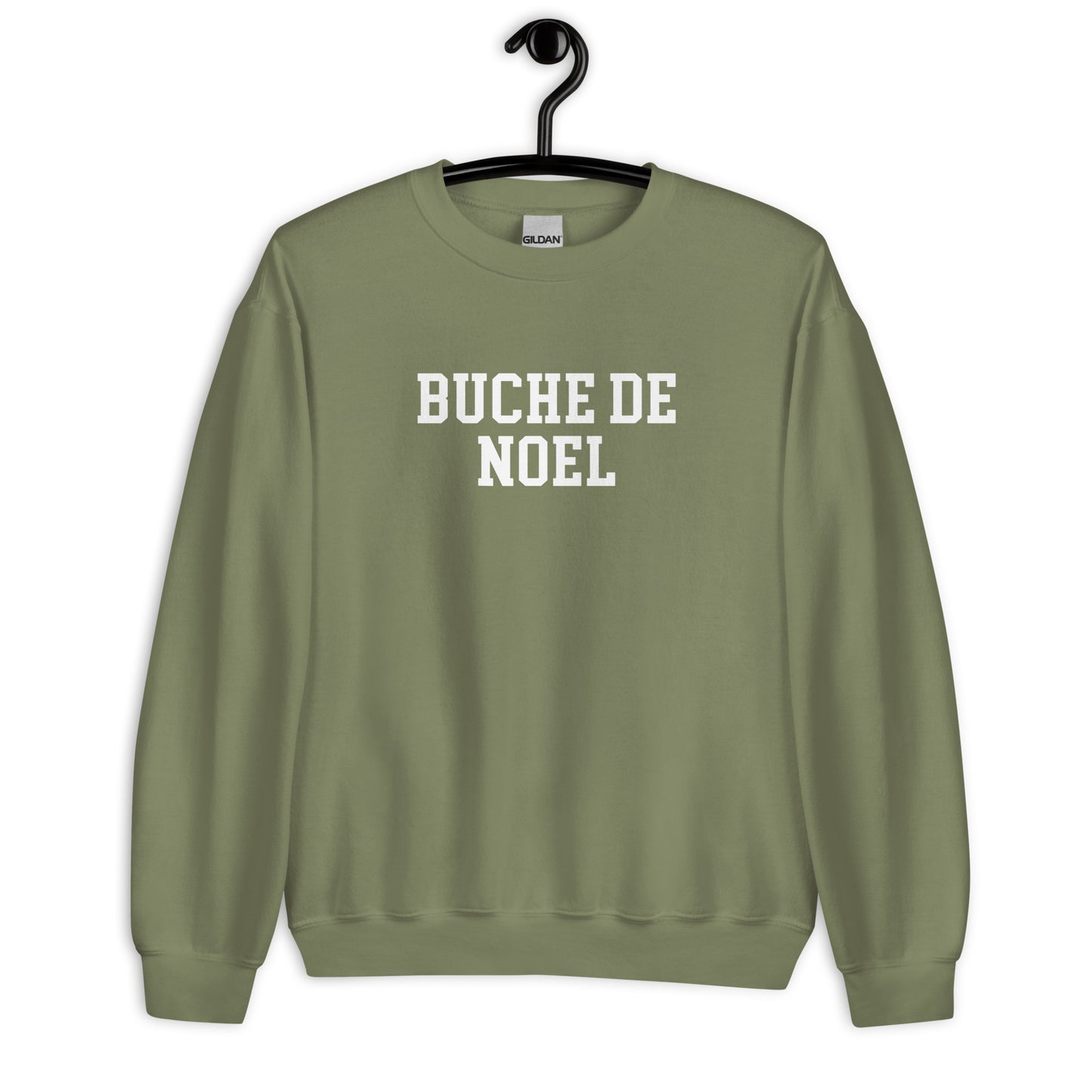 Buche de Noel Sweatshirt - Straight Font