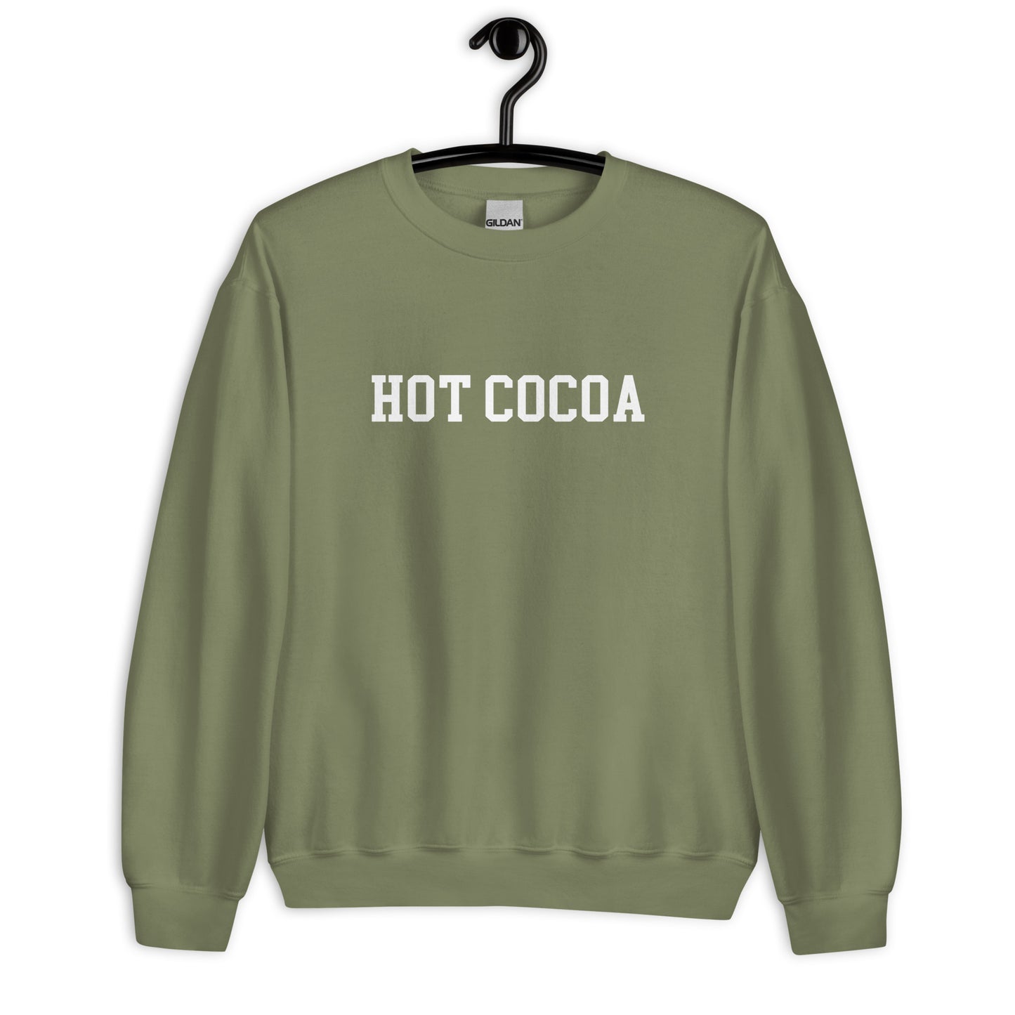 Hot Cocoa Sweatshirt - Straight Font