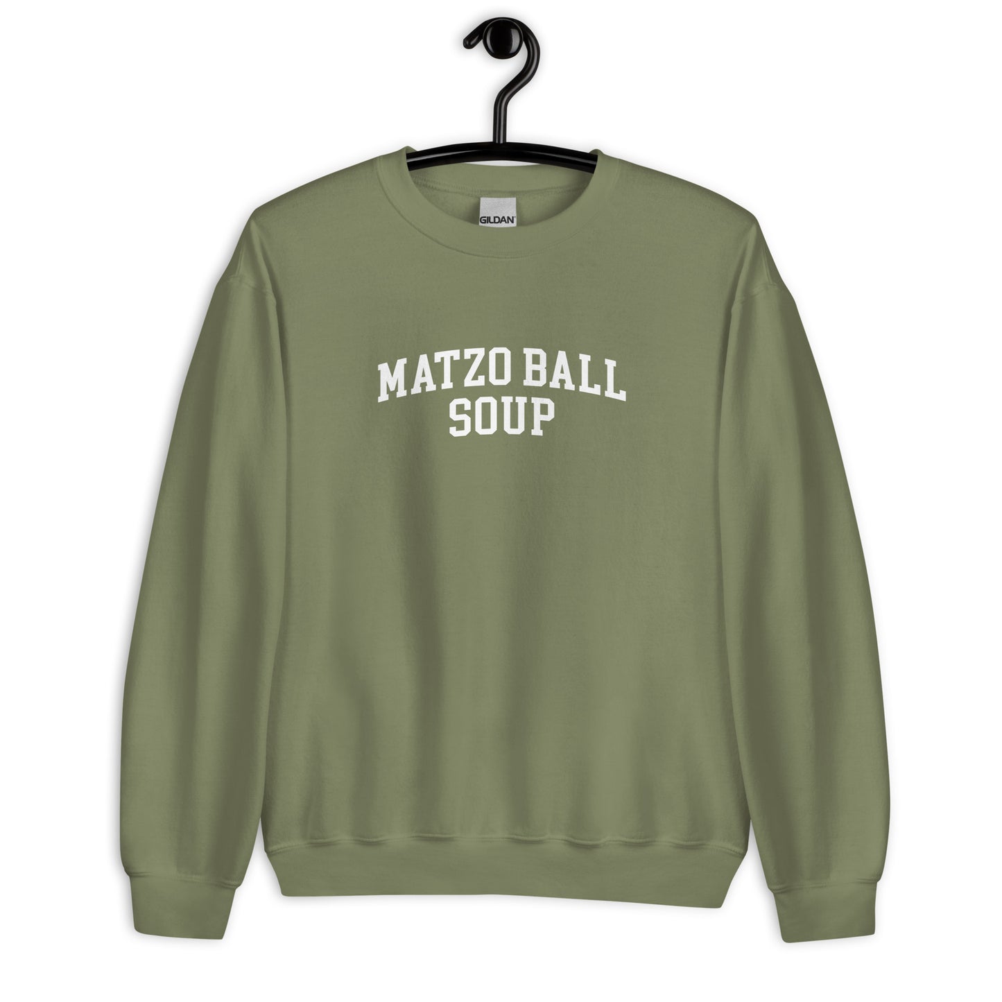Matzo Ball Soup Sweatshirt - Arched Font