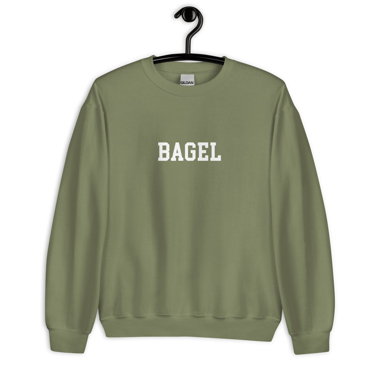 Bagel Sweatshirt - Straight Font