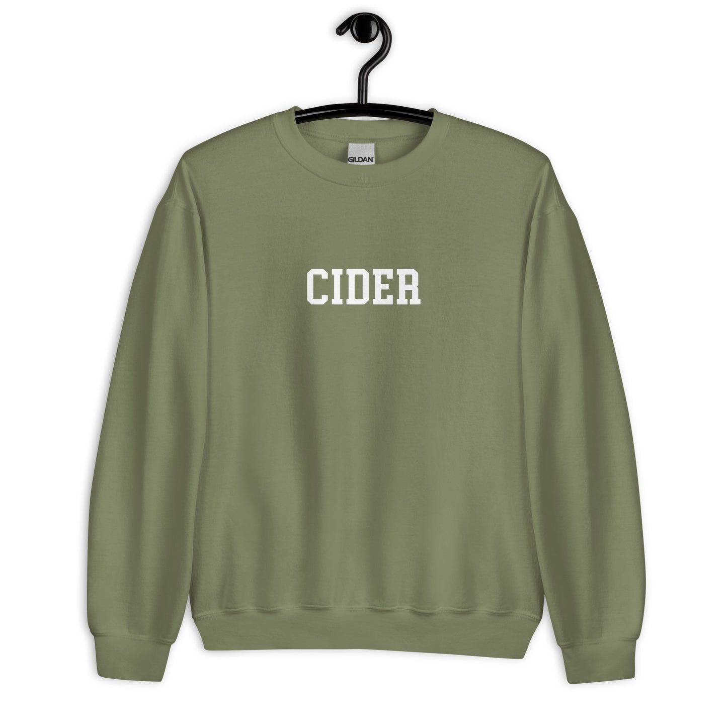 Cider Sweatshirt - Straight Font