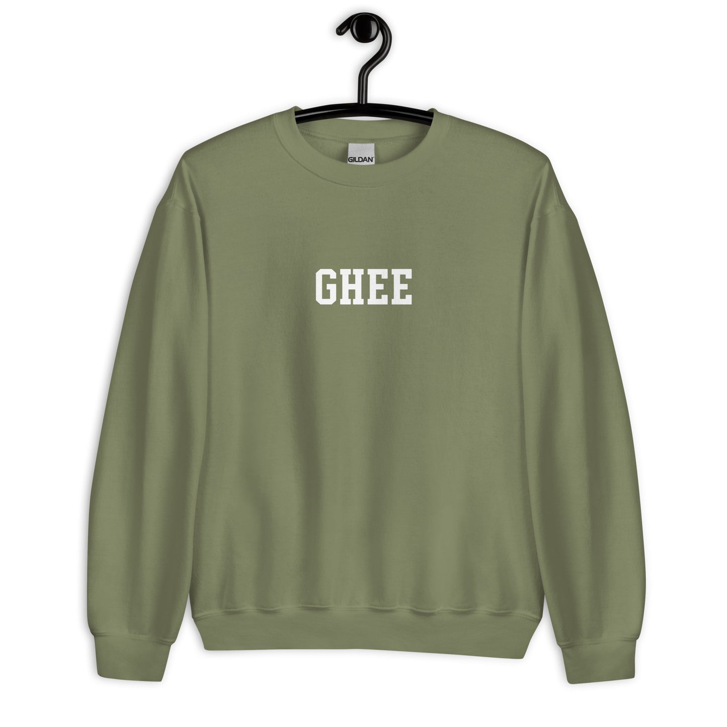 Ghee Sweatshirt - Straight Font