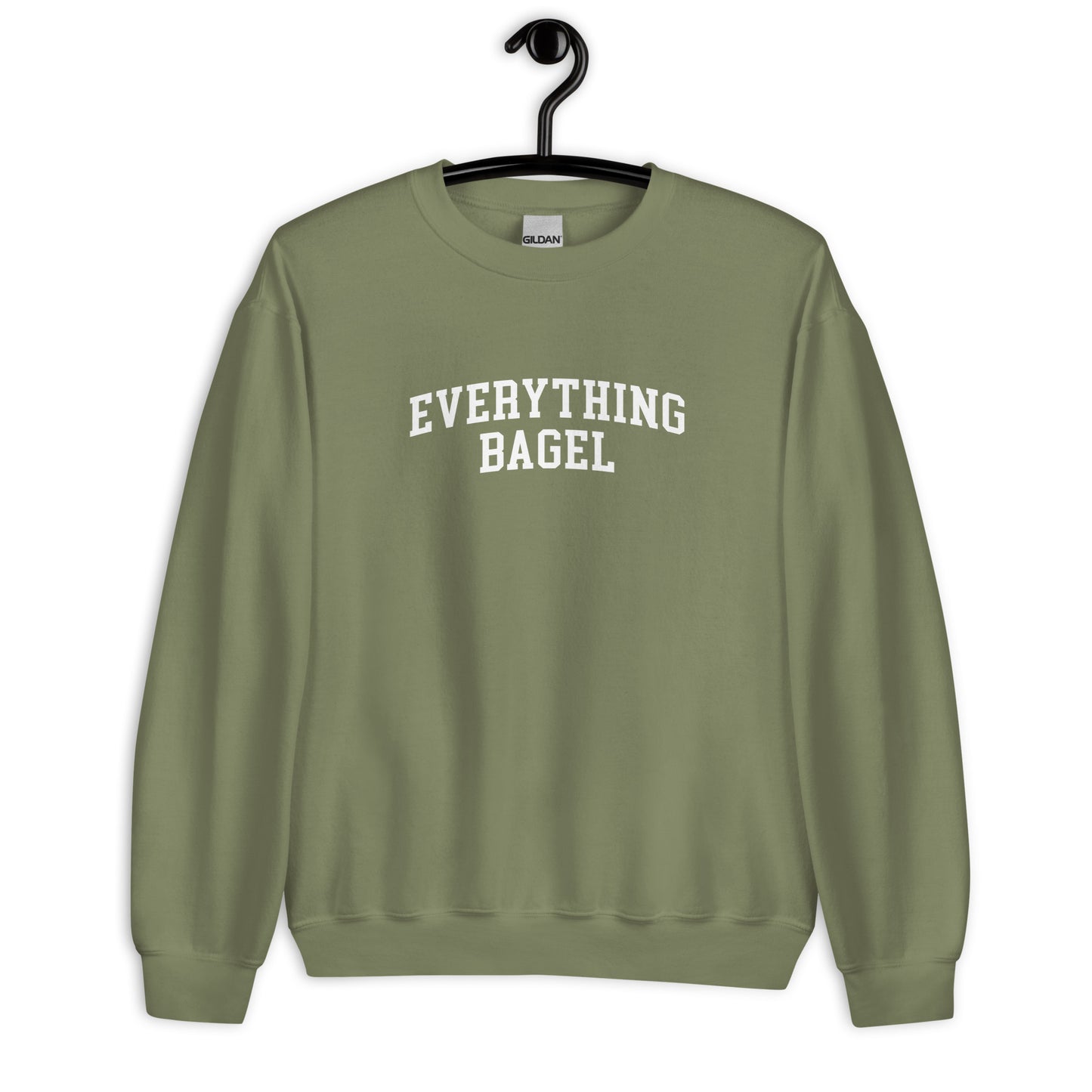 Everything Bagel Sweatshirt - Arched Font