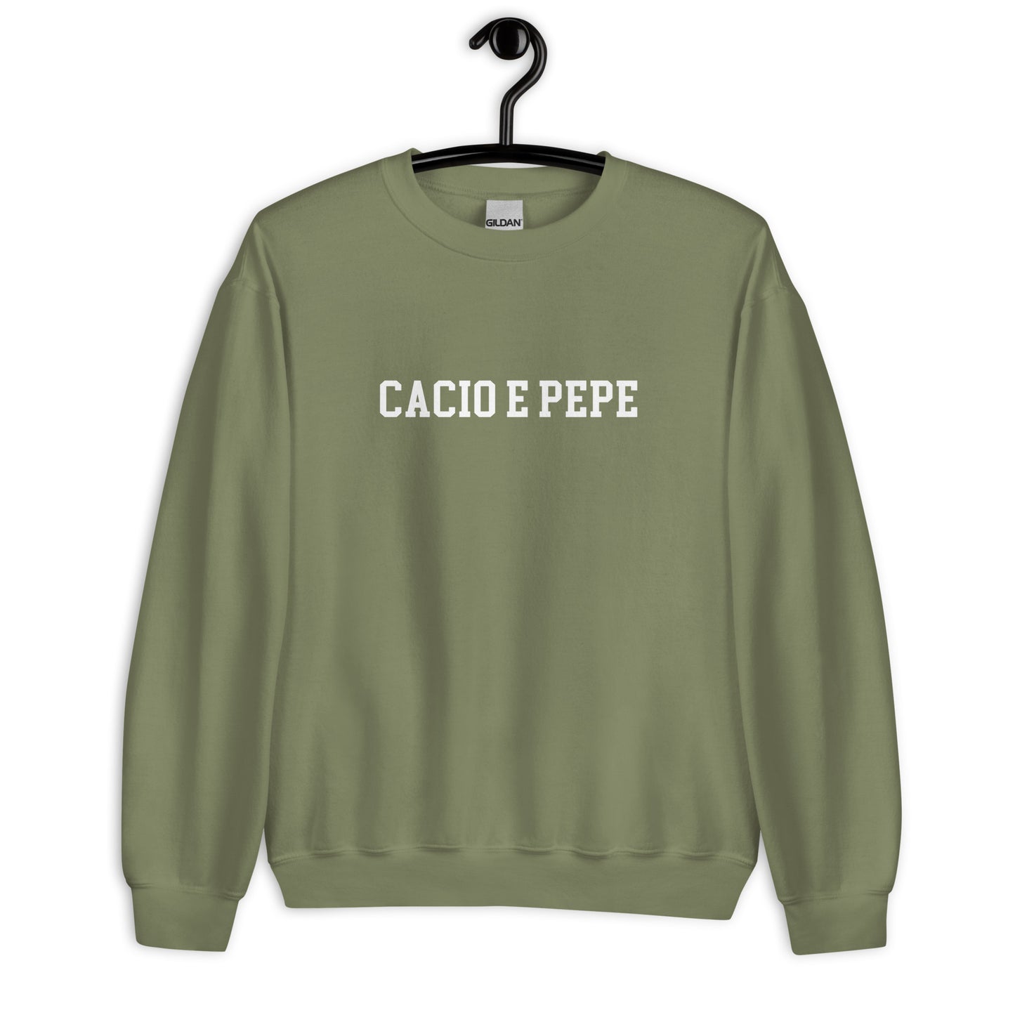 Cacio E Pepe Sweatshirt - Straight Font