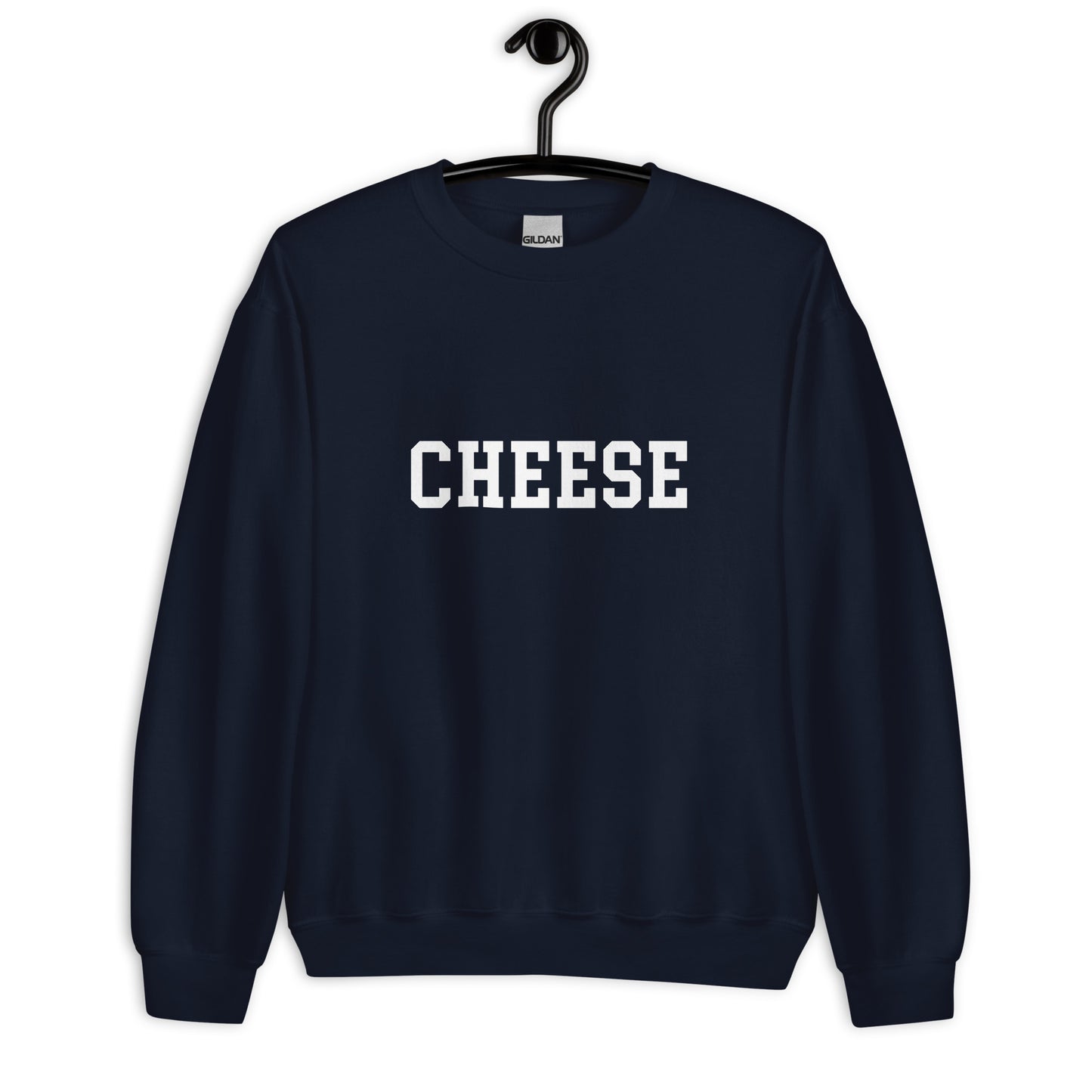 Cheese Sweatshirt - Straight Font