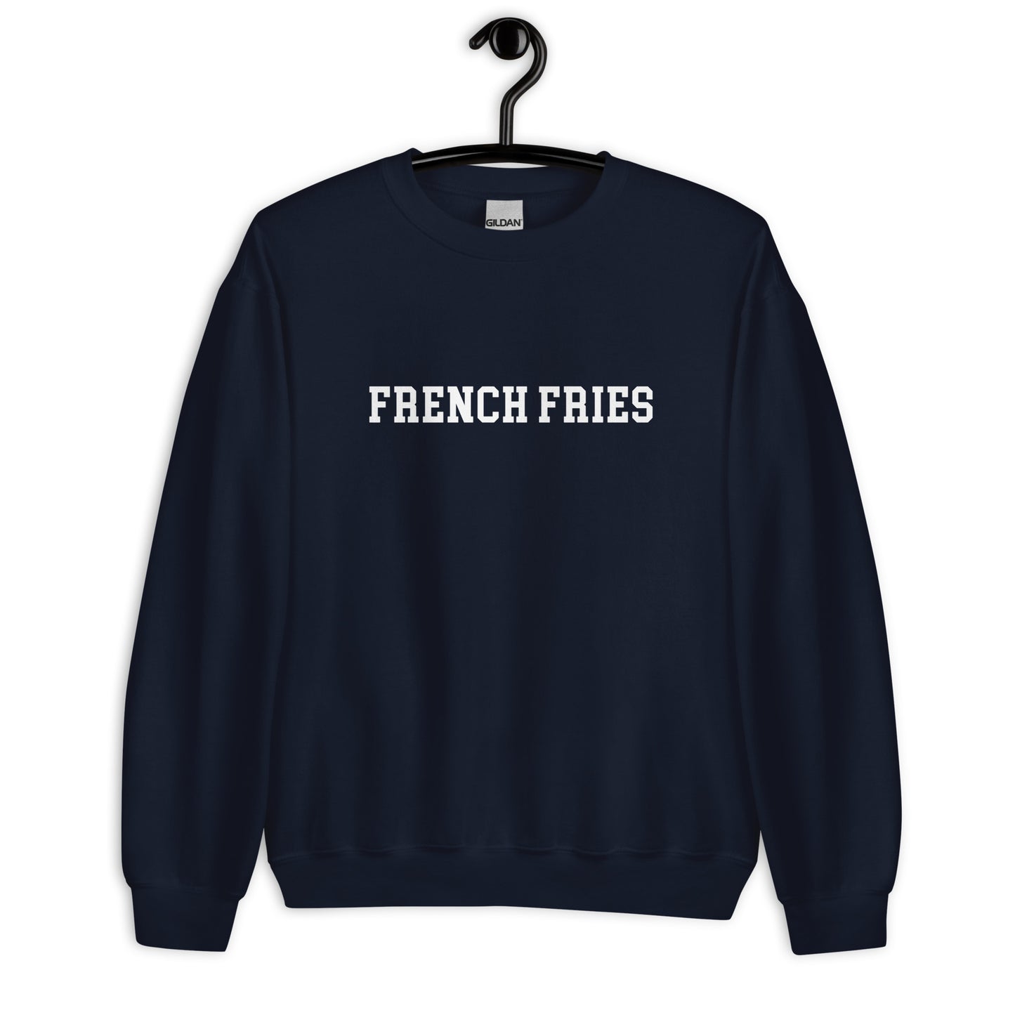 French Fries Sweatshirt - Straight Font