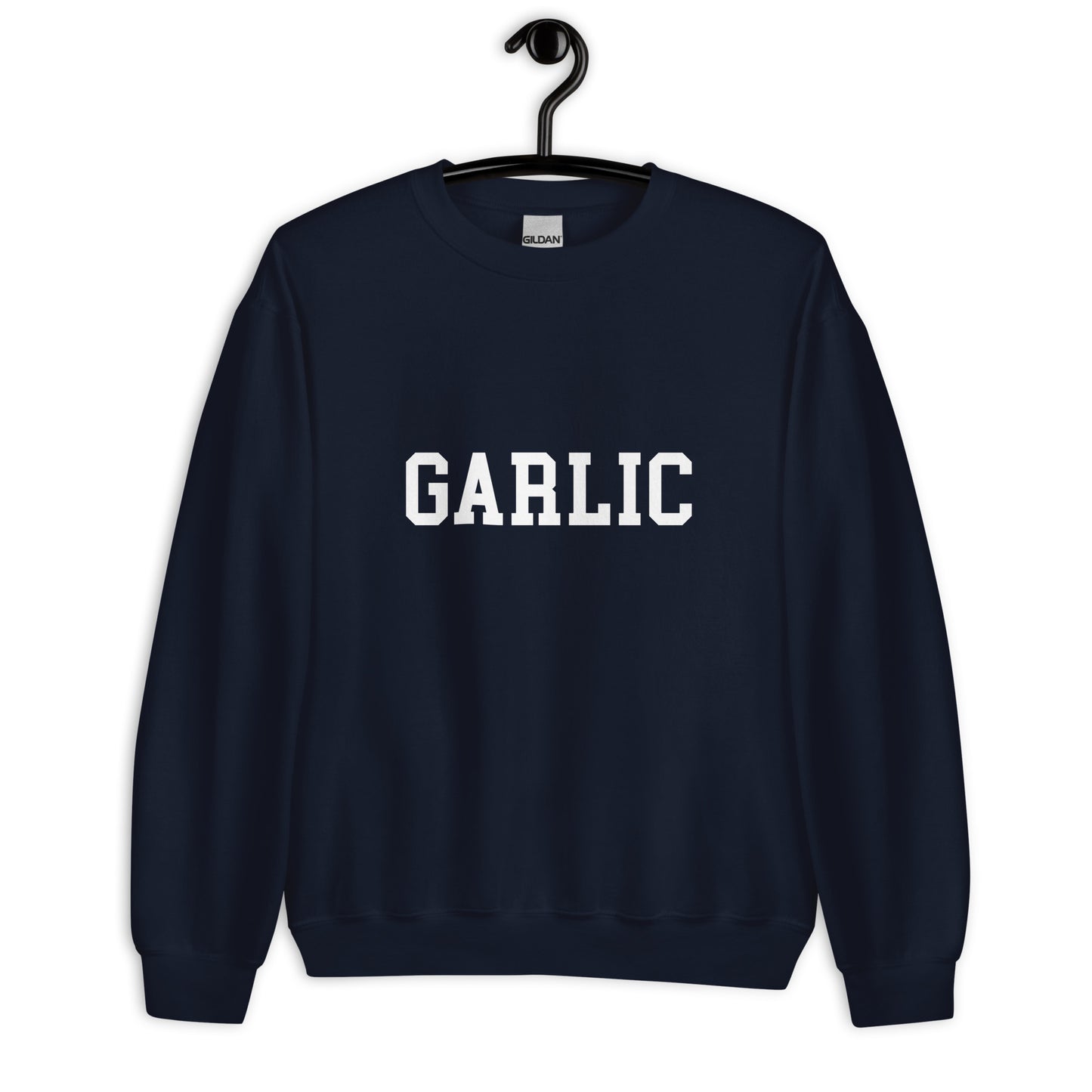 Garlic Sweatshirt - Straight Font