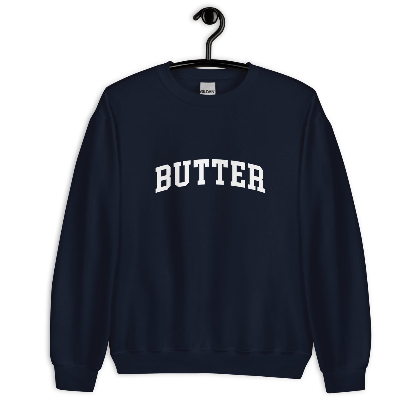 Butter Sweatshirt - Arched Font