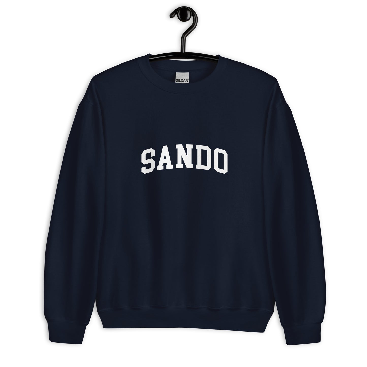 Sando Sweatshirt - Arched Font