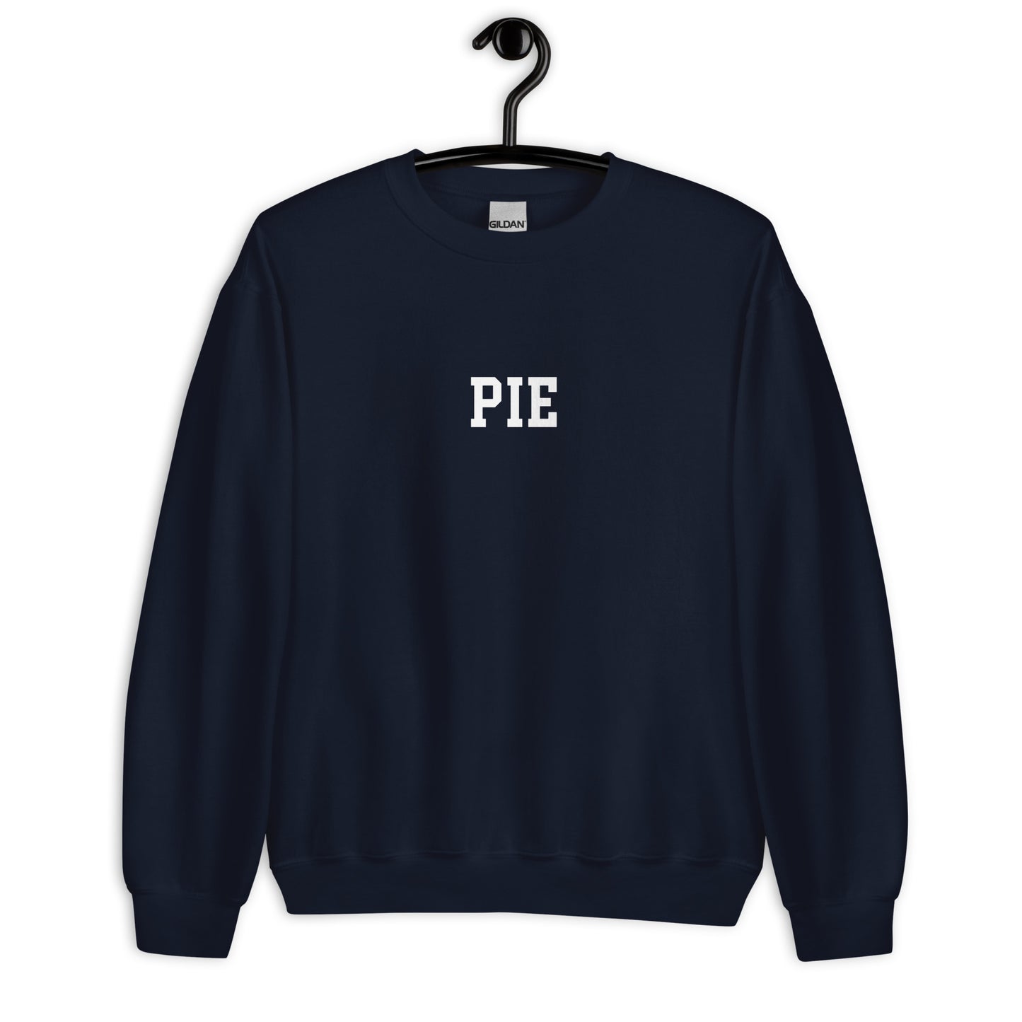 Pie Sweatshirt - Straight Font