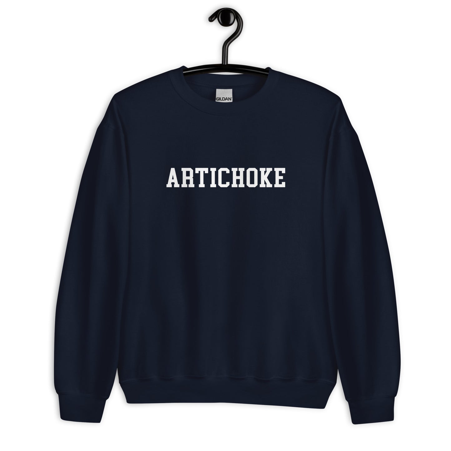 Artichoke Sweatshirt - Straight Font