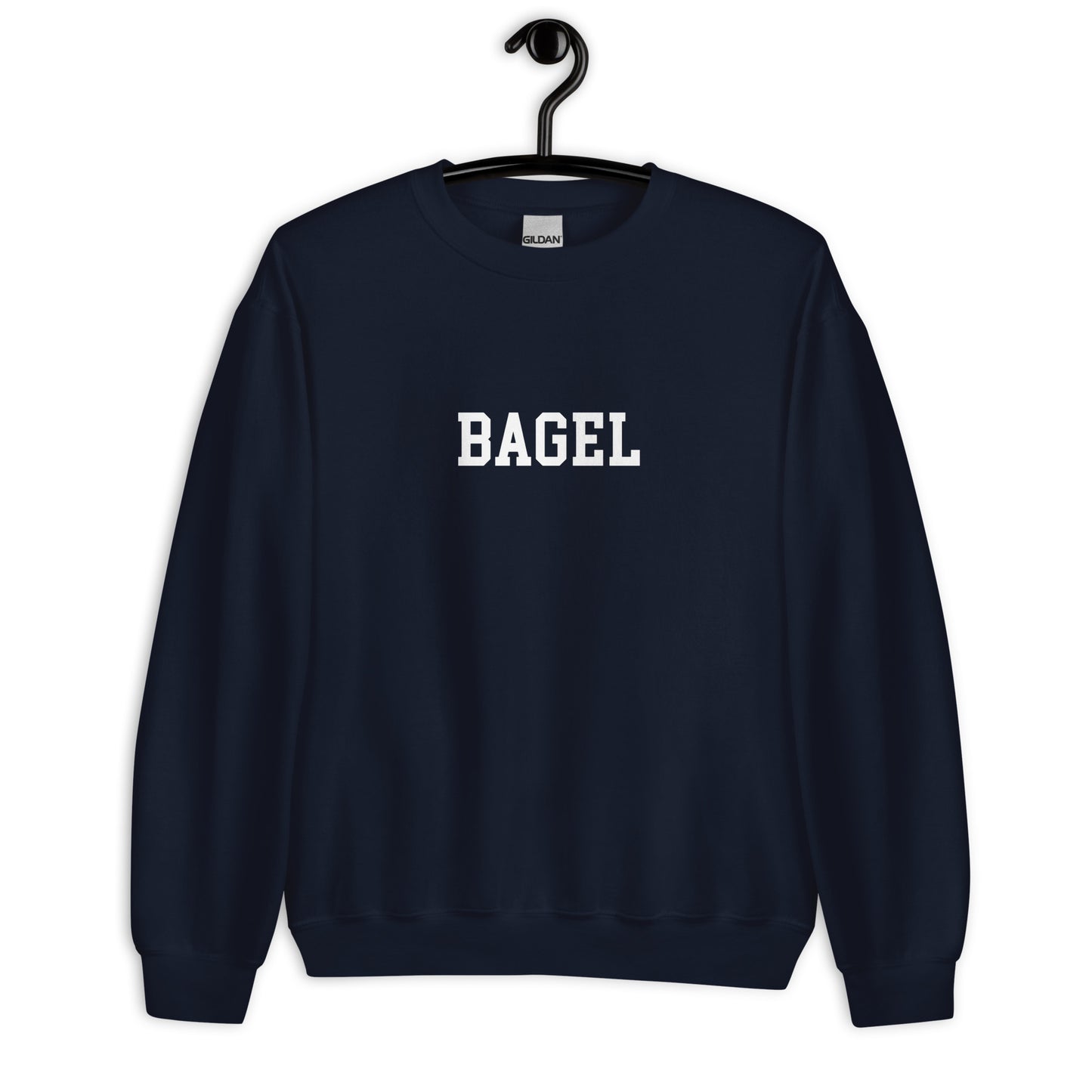 Bagel Sweatshirt - Straight Font