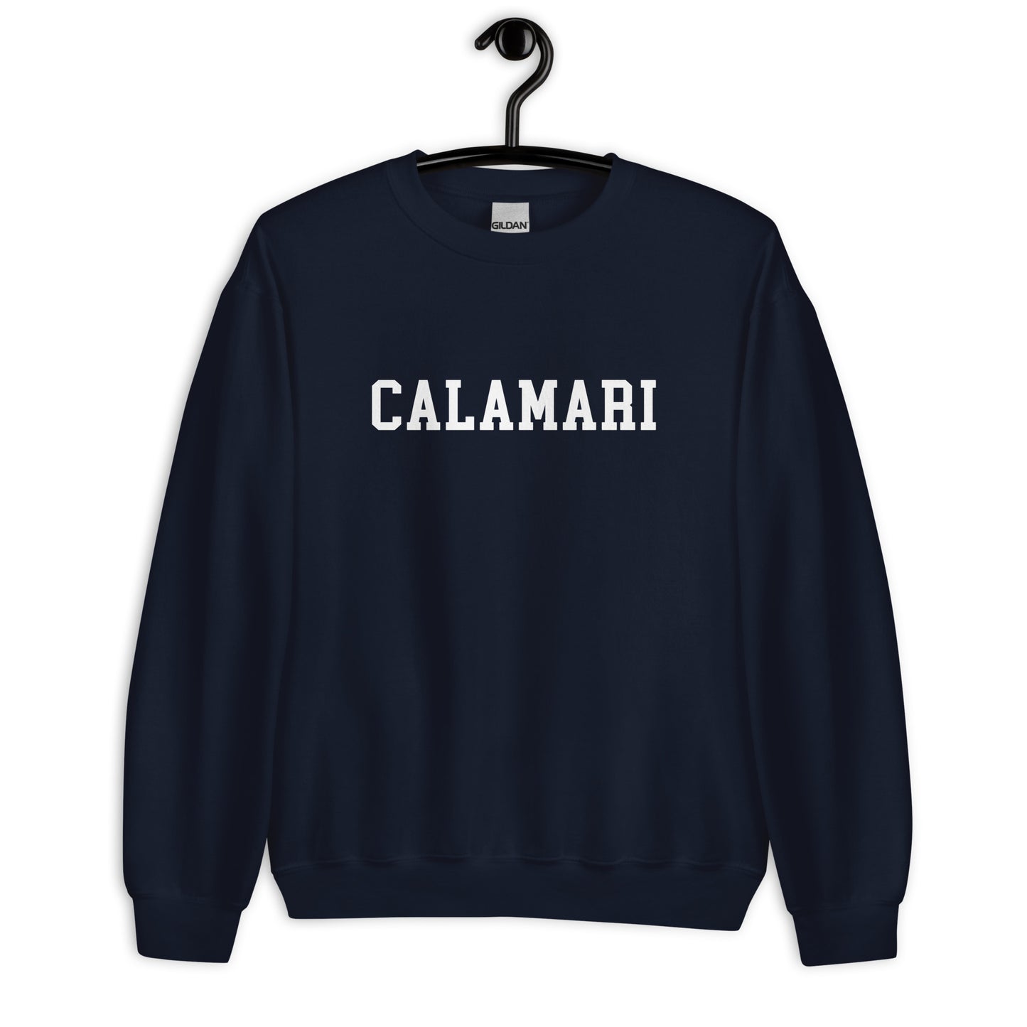 Calamari Sweatshirt - Straight Font