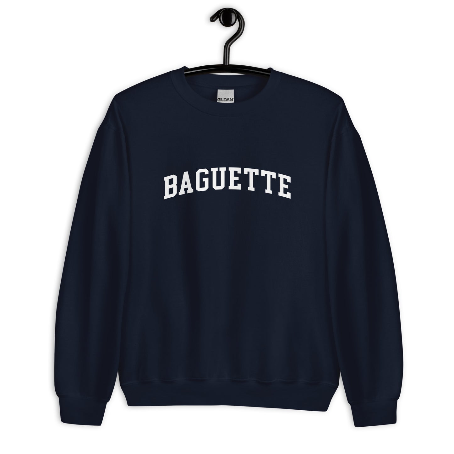 Baguette Sweatshirt - Arched Font