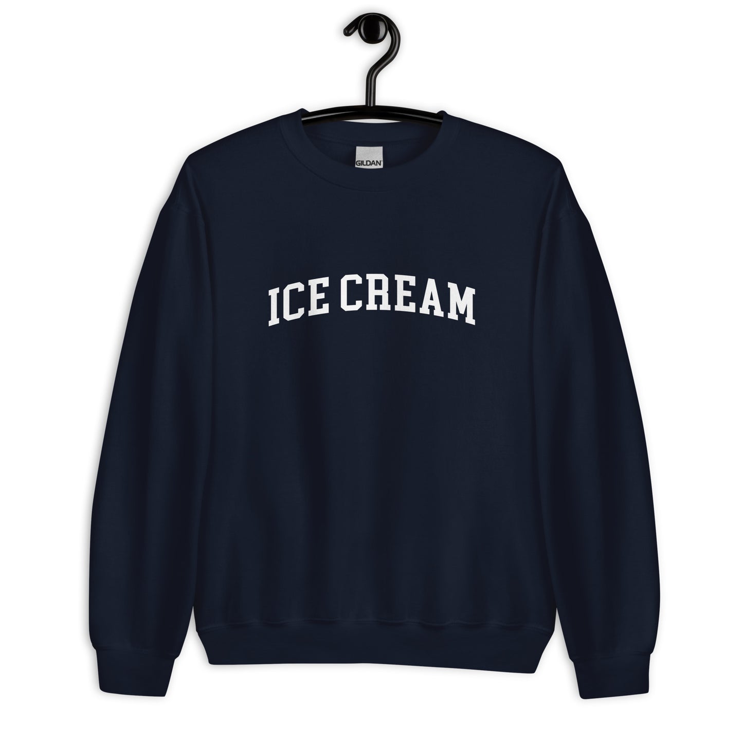 Ice Cream Sweatshirt - Arched Font