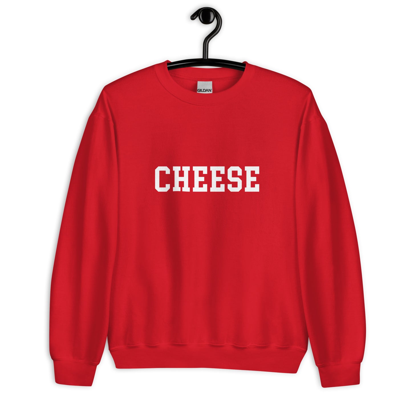 Cheese Sweatshirt - Straight Font