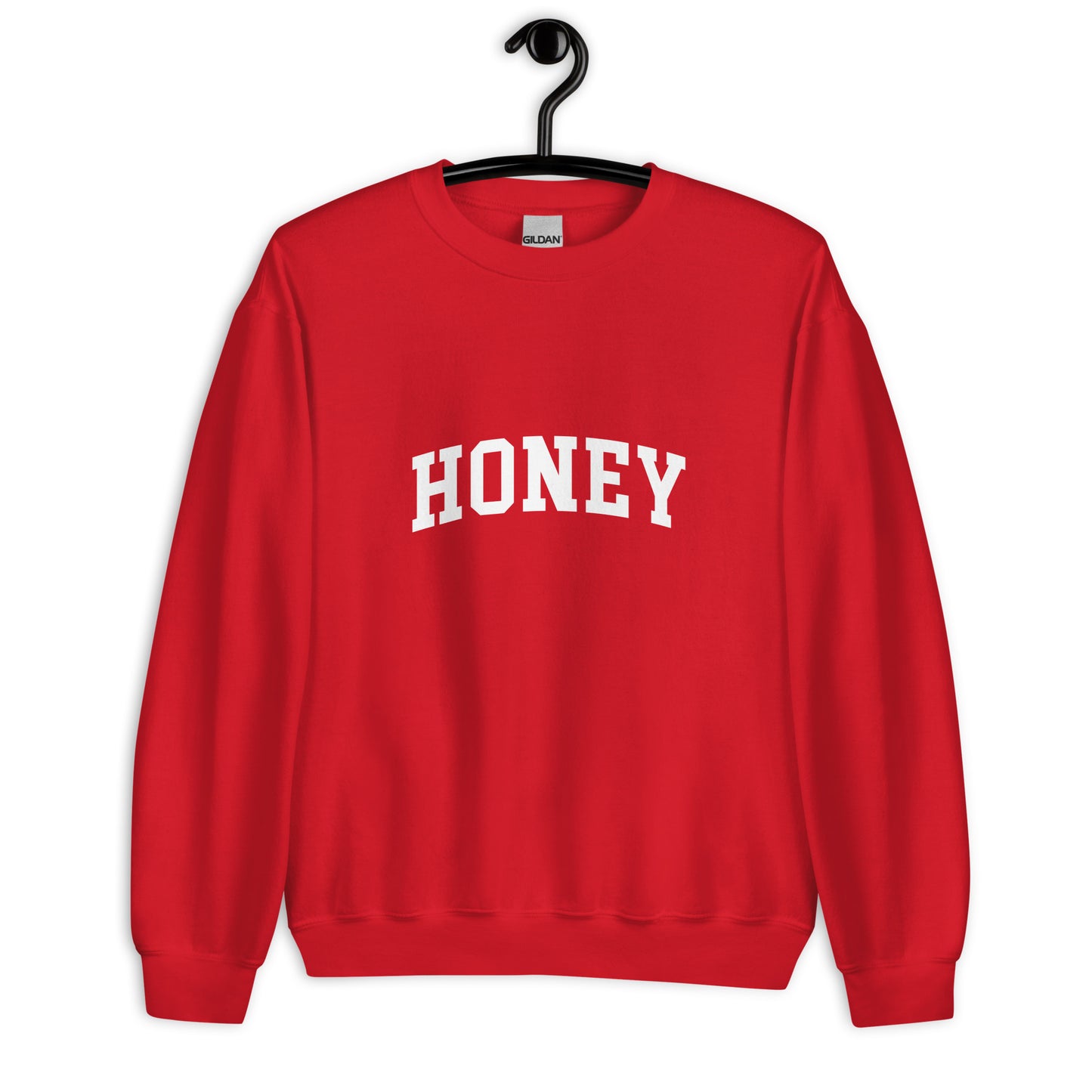 Honey Sweatshirt - Arched Font