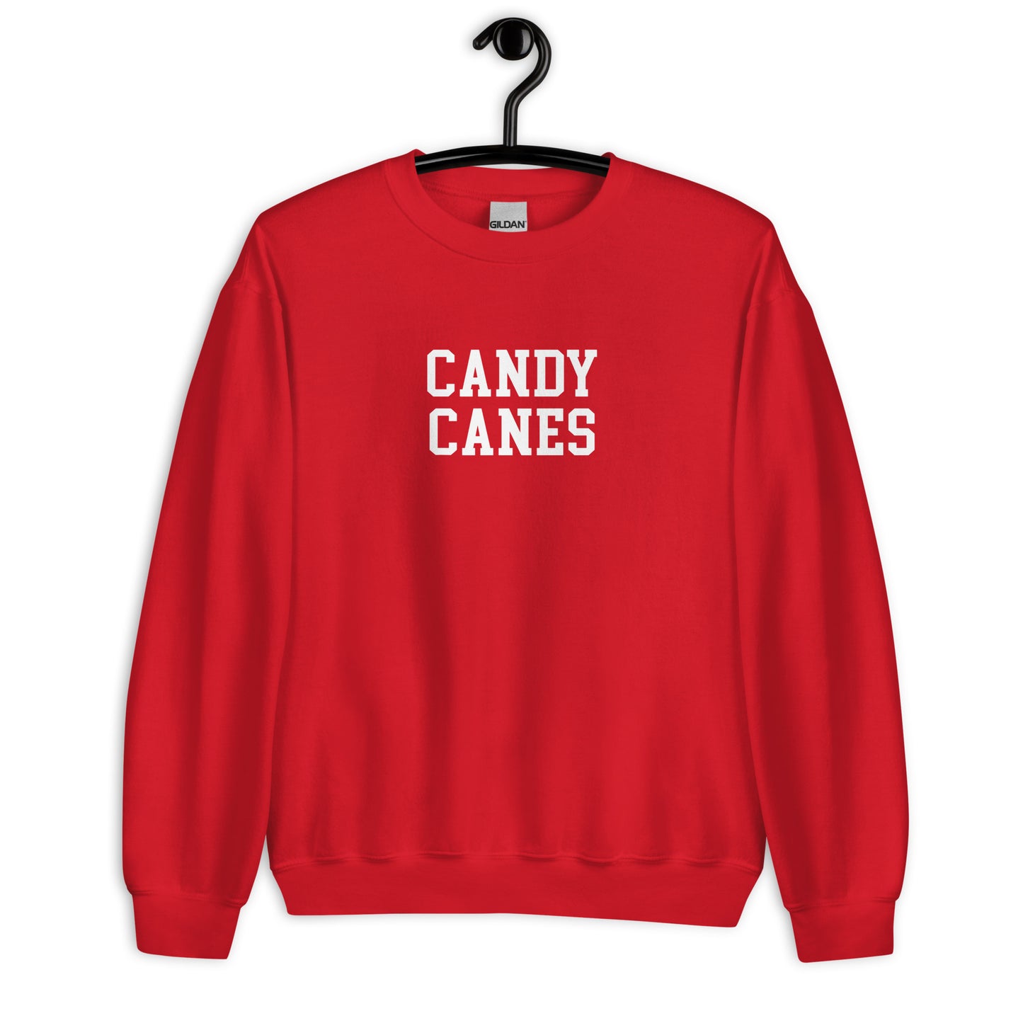 Candy Canes Sweatshirt - Straight Font