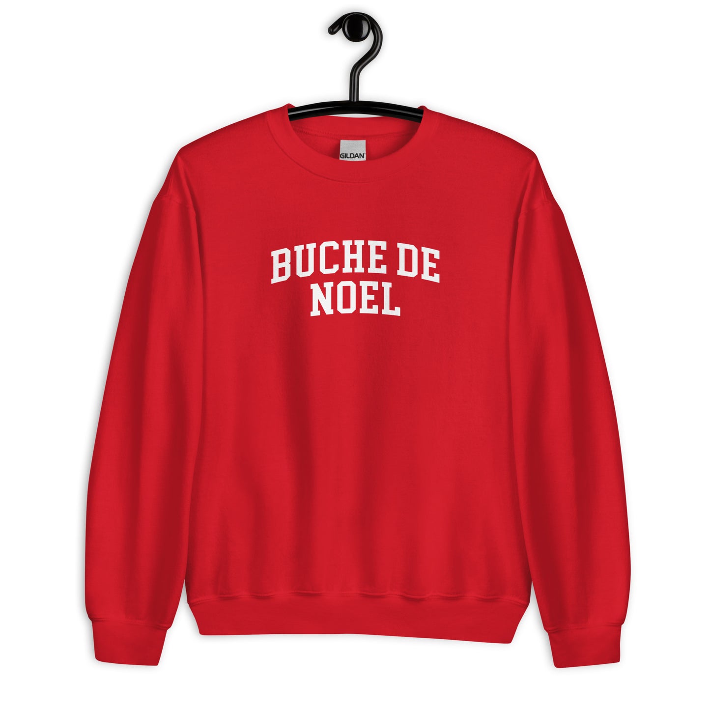 Buche De Noel Sweatshirt - Arched Font