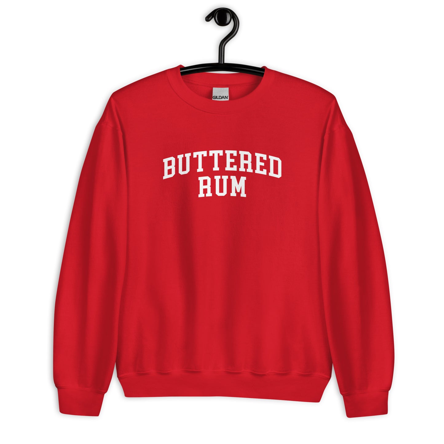 Buttered Rum Sweatshirt - Arched Font