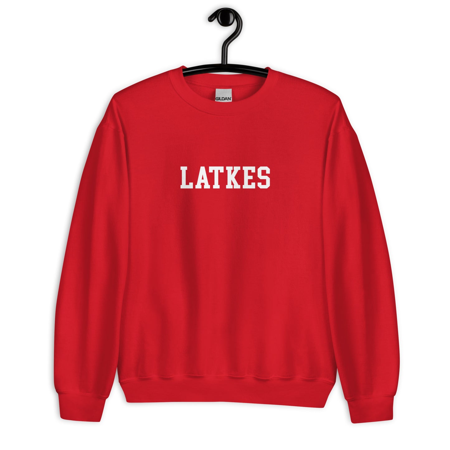 Latkes Sweatshirt - Straight Font