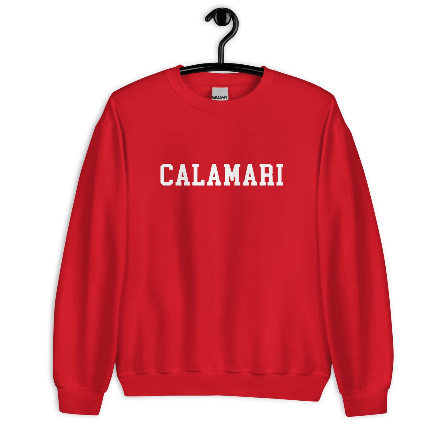 Calamari Sweatshirt - Straight Font