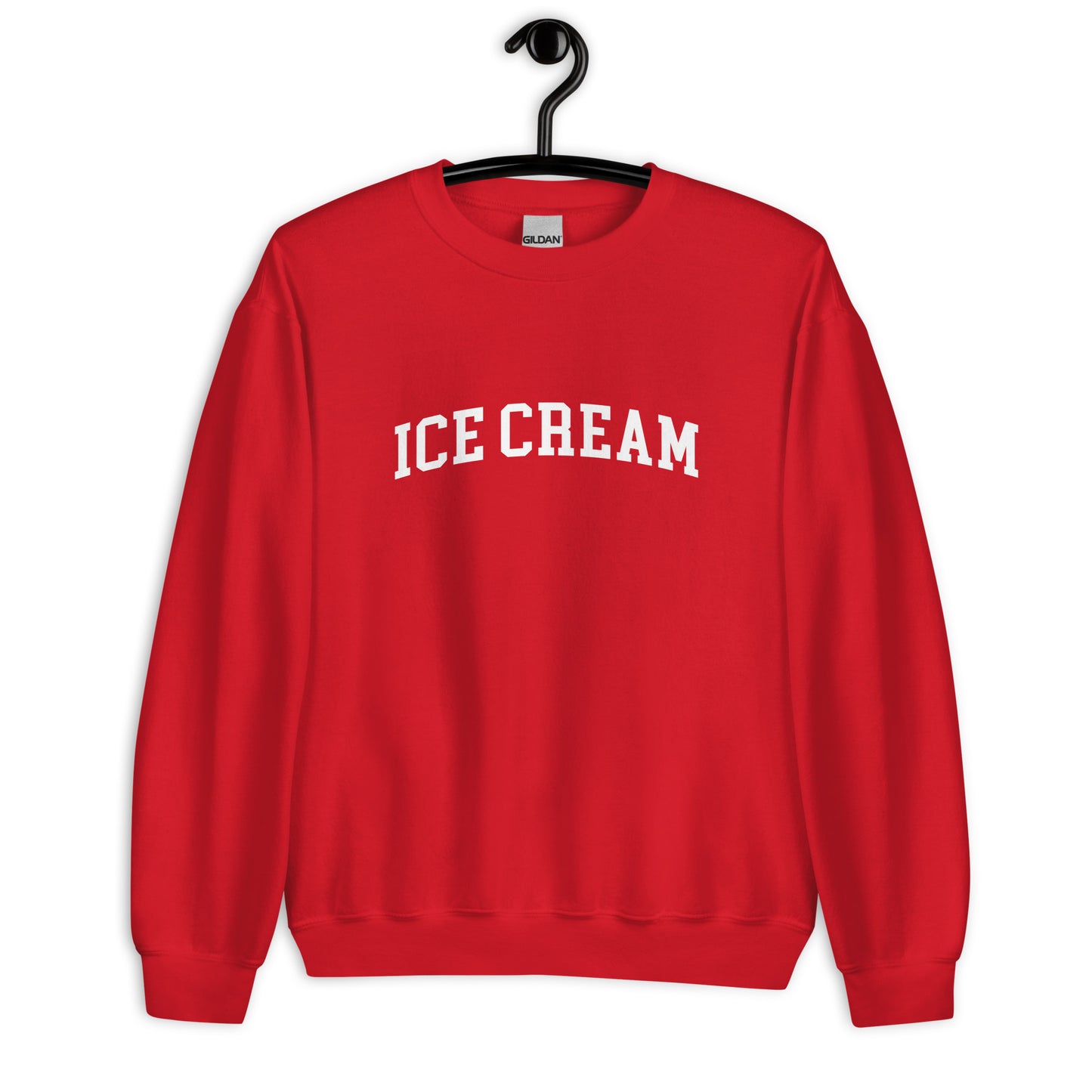 Ice Cream Sweatshirt - Arched Font