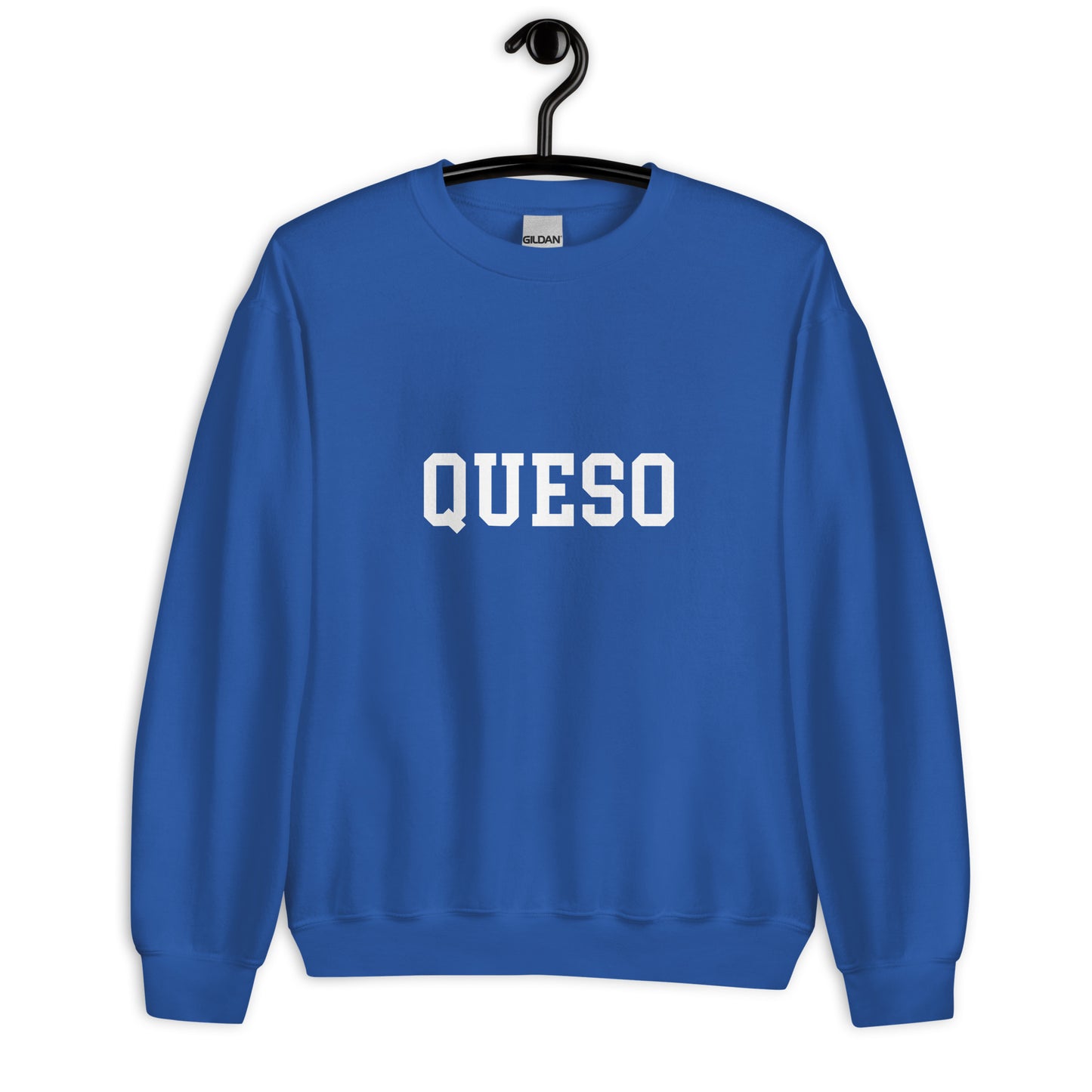 Queso Sweatshirt - Straight Font