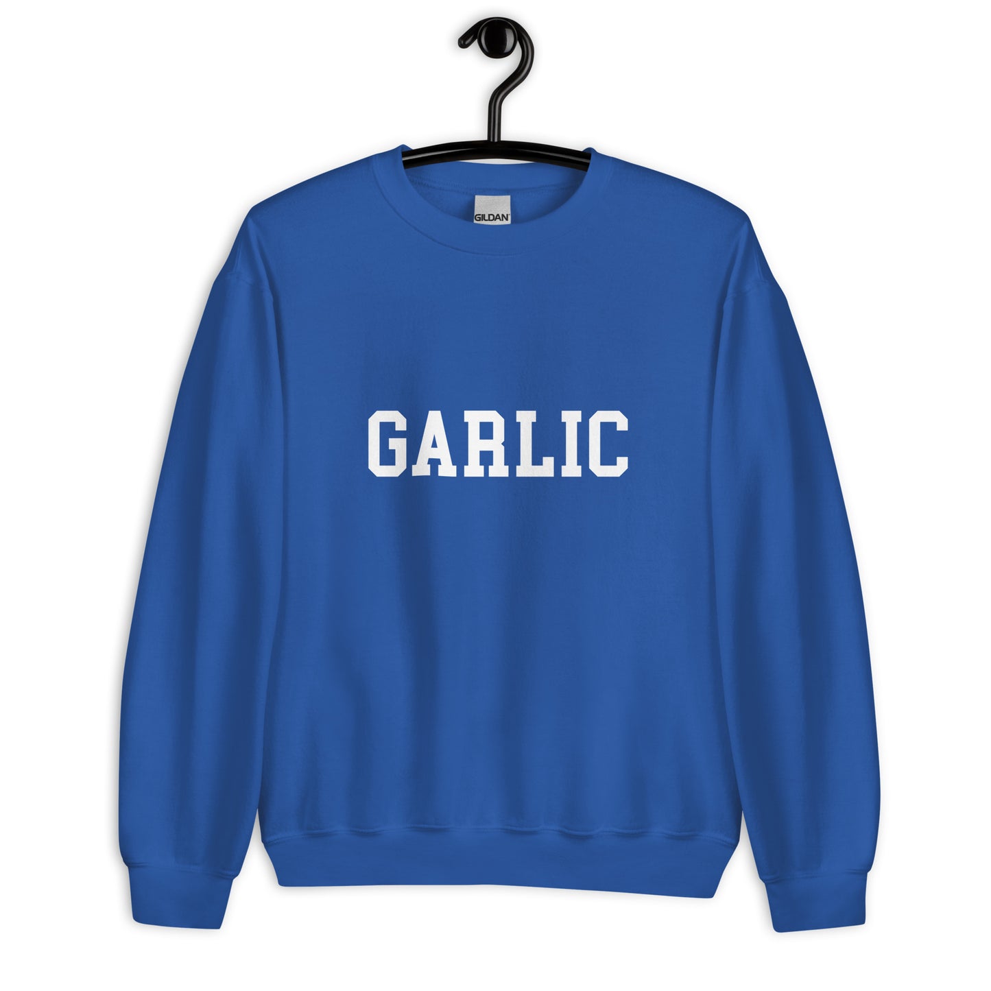 Garlic Sweatshirt - Straight Font