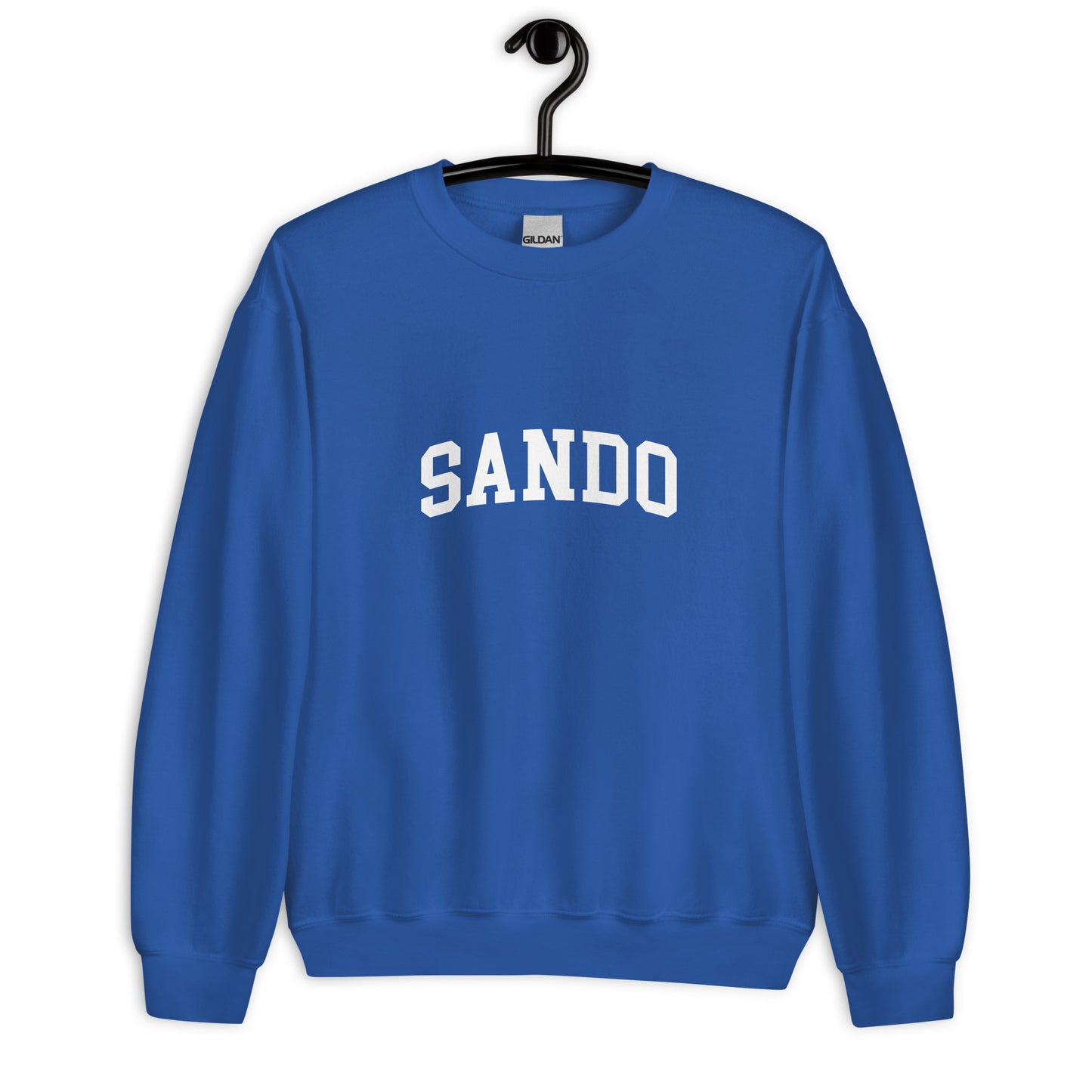 Sando Sweatshirt - Arched Font