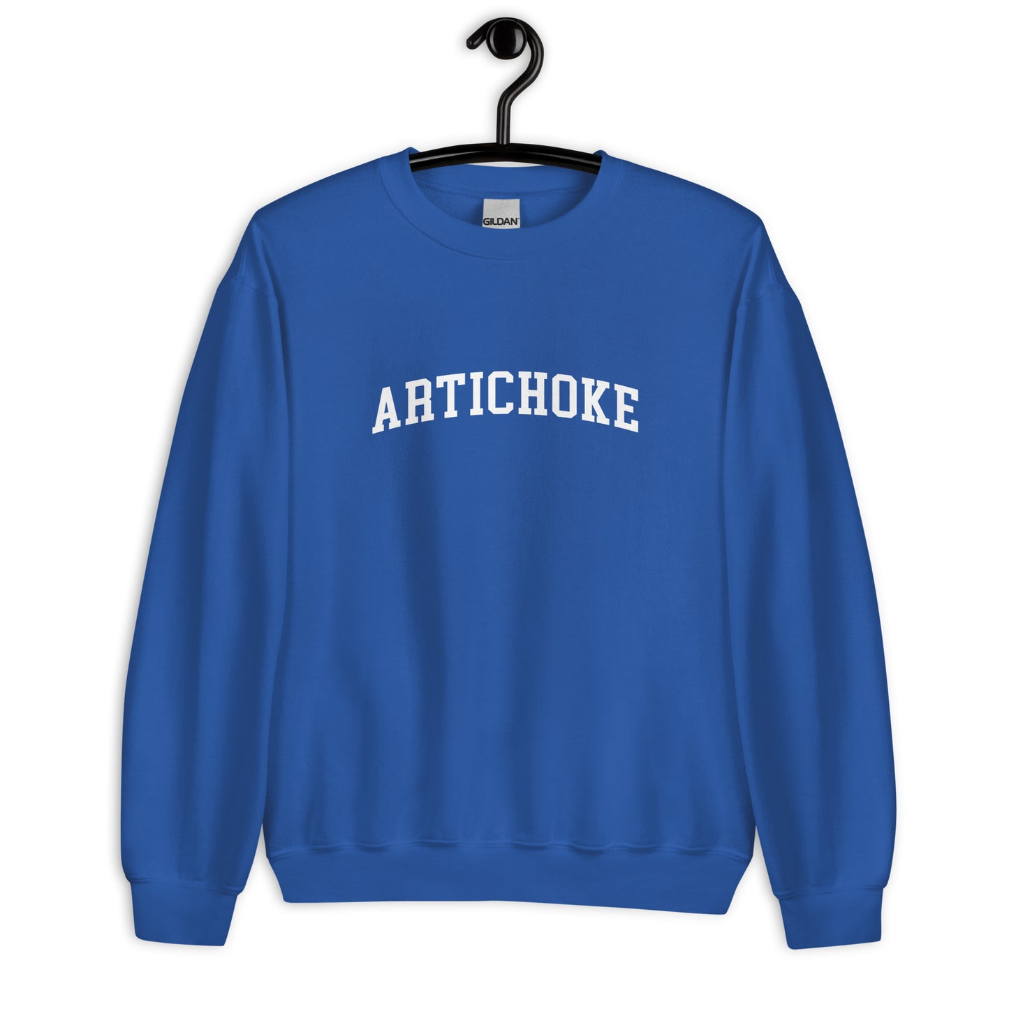 Artichoke Sweatshirt - Arched Font