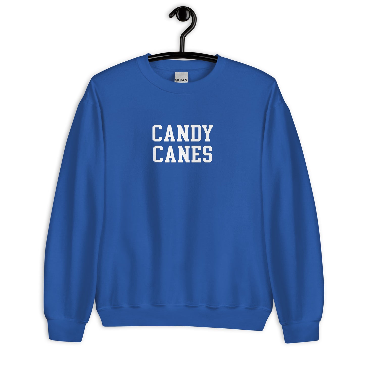 Candy Canes Sweatshirt - Straight Font