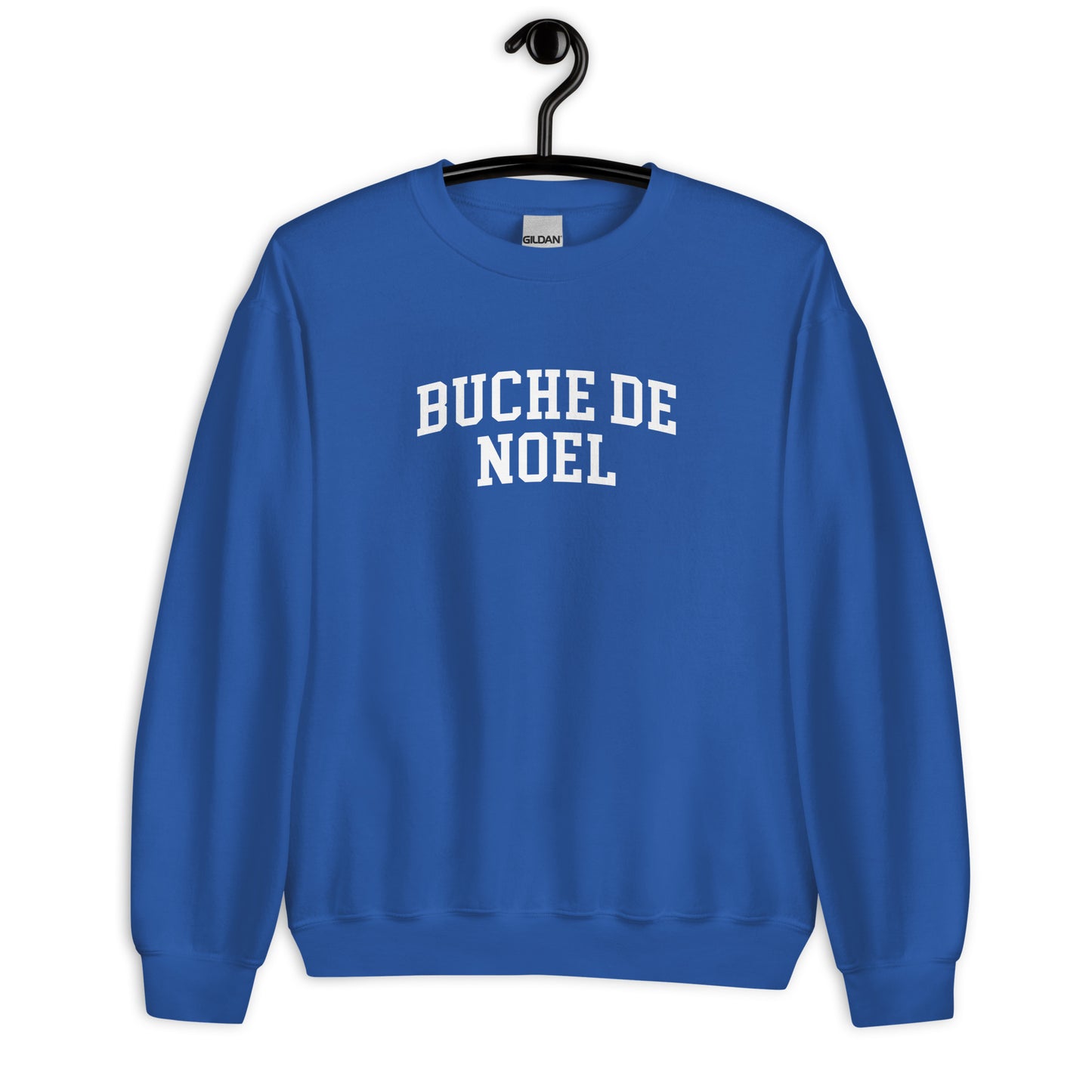 Buche De Noel Sweatshirt - Arched Font