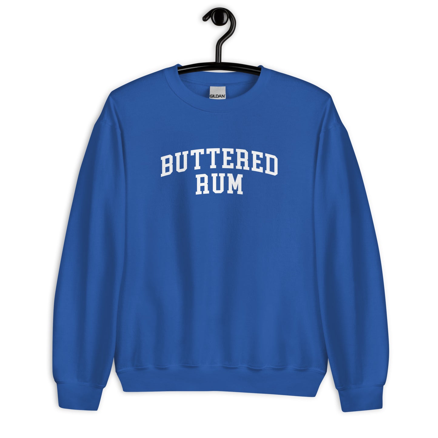 Buttered Rum Sweatshirt - Arched Font