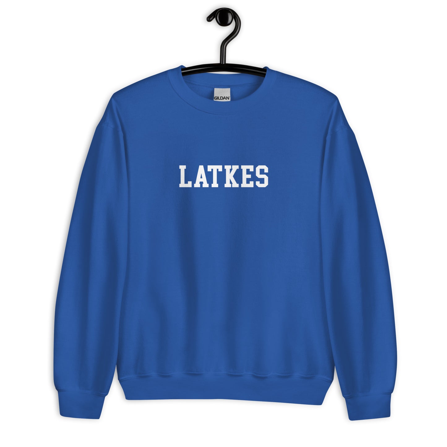 Latkes Sweatshirt - Straight Font