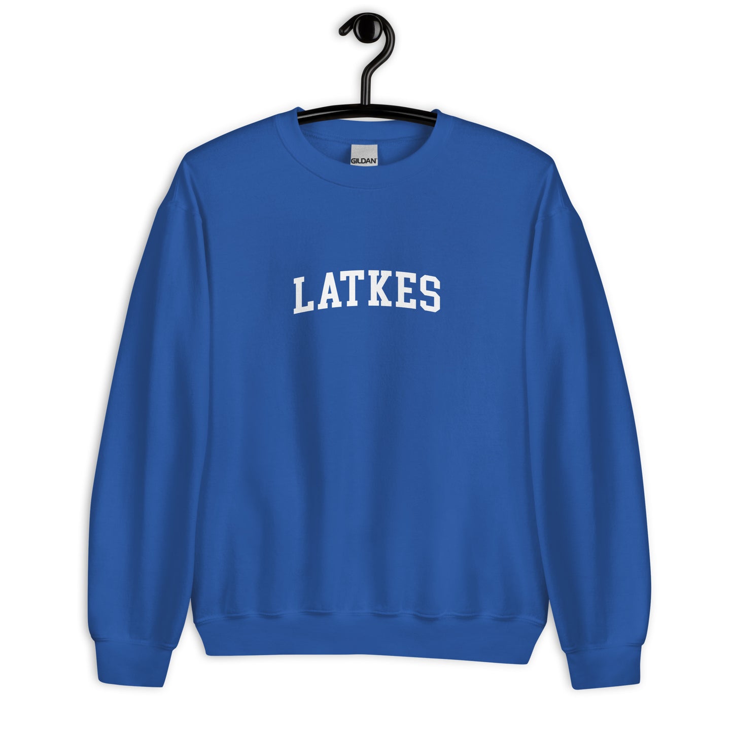 Latkes Sweatshirt - Arched Font