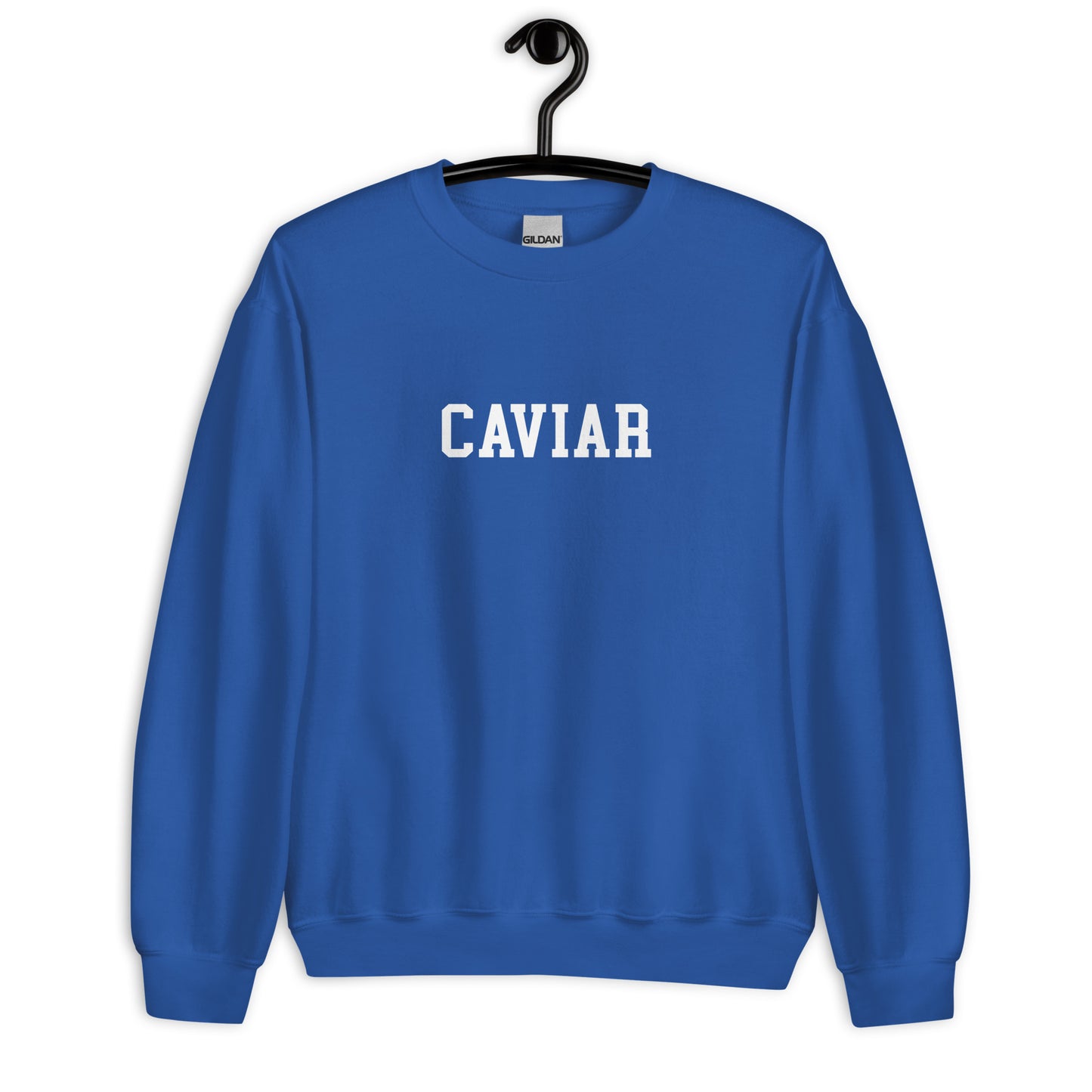 Caviar Sweatshirt - Straight Font
