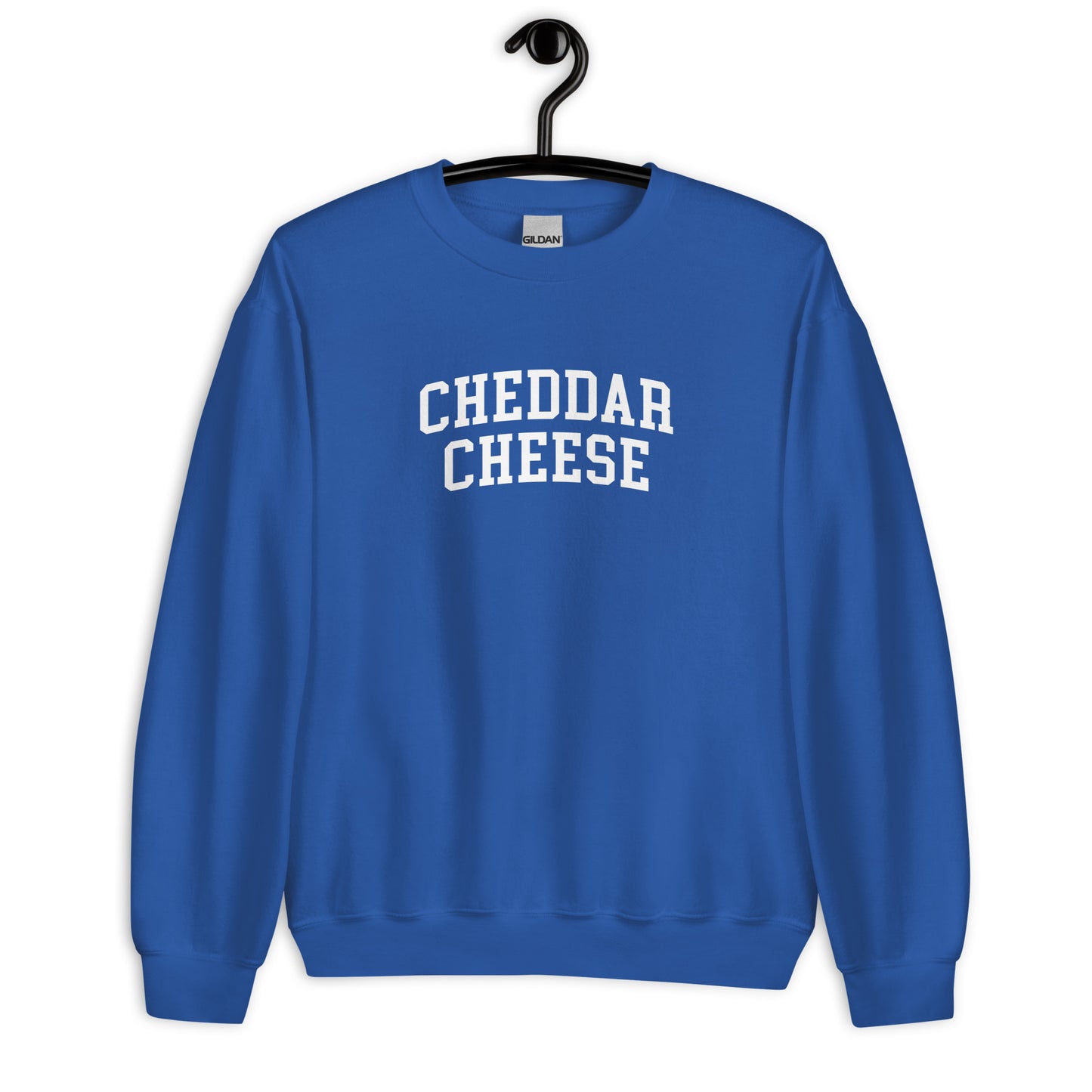 Cheddar Cheese Sweatshirt - Arched Font