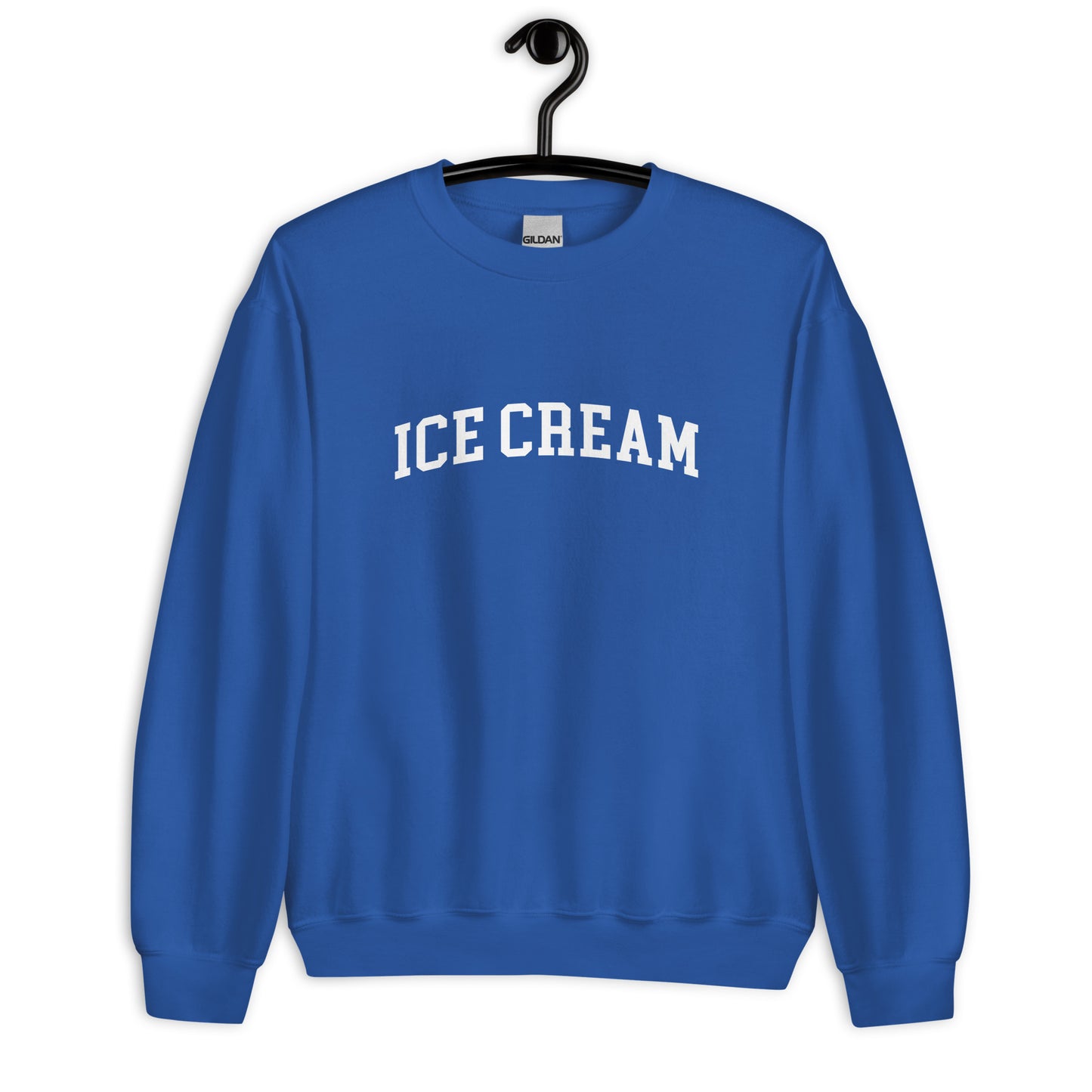 Ice Cream Sweatshirt - Arched Font
