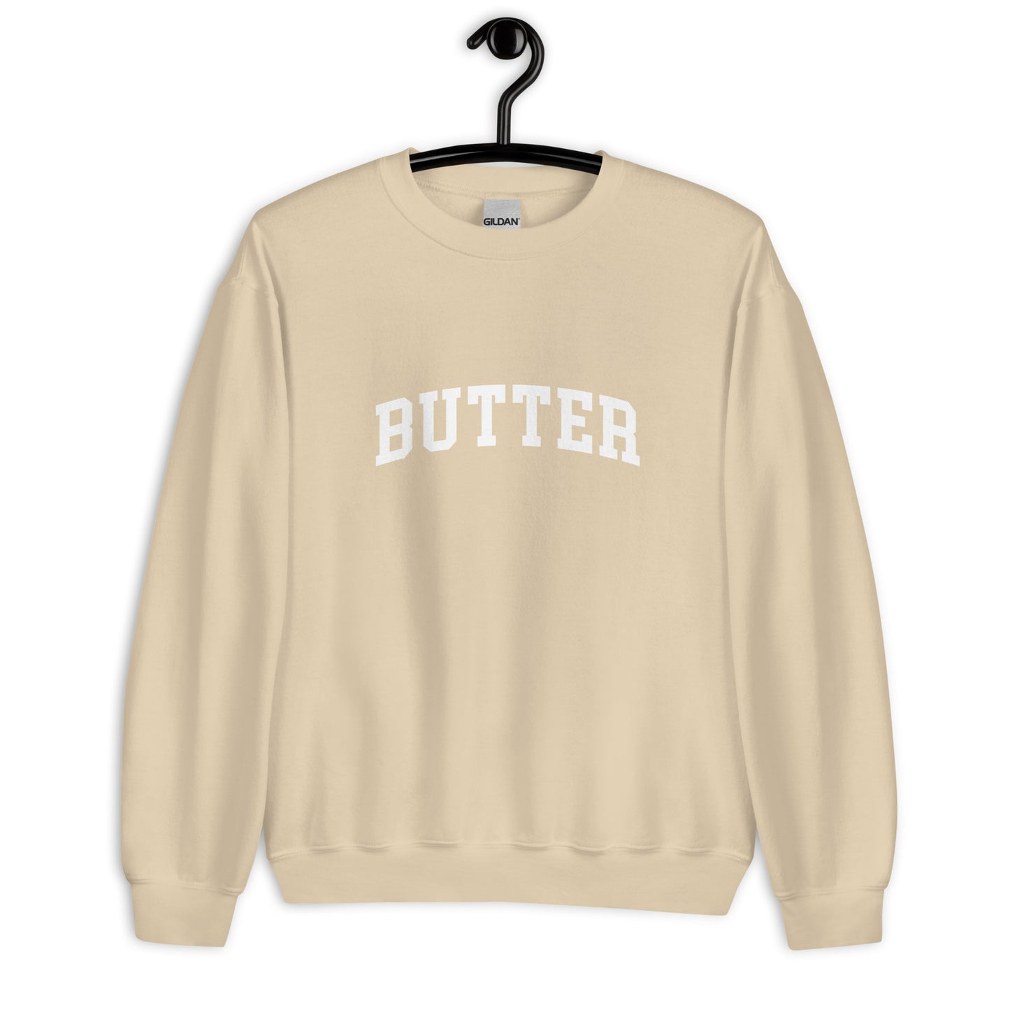 Butter Sweatshirt - Arched Font