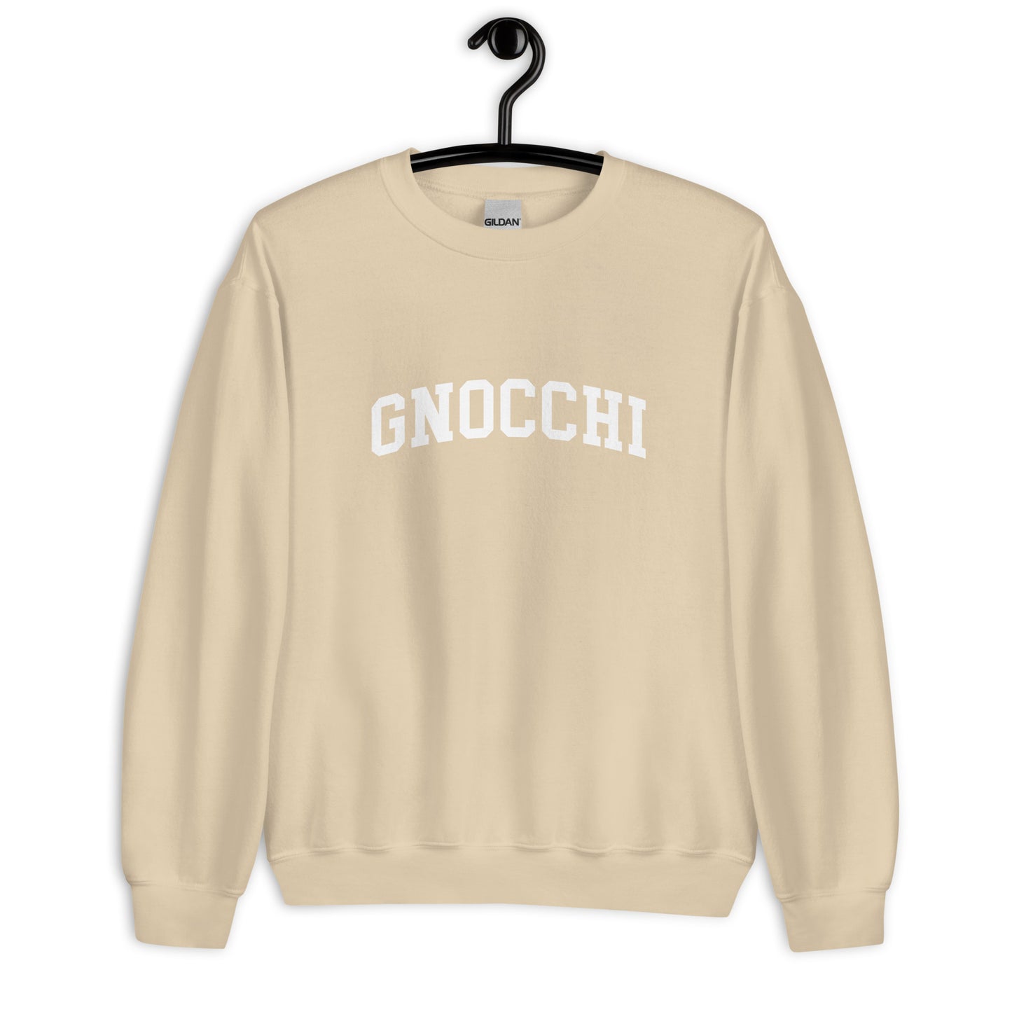 Gnocchi Sweatshirt - Arched Font