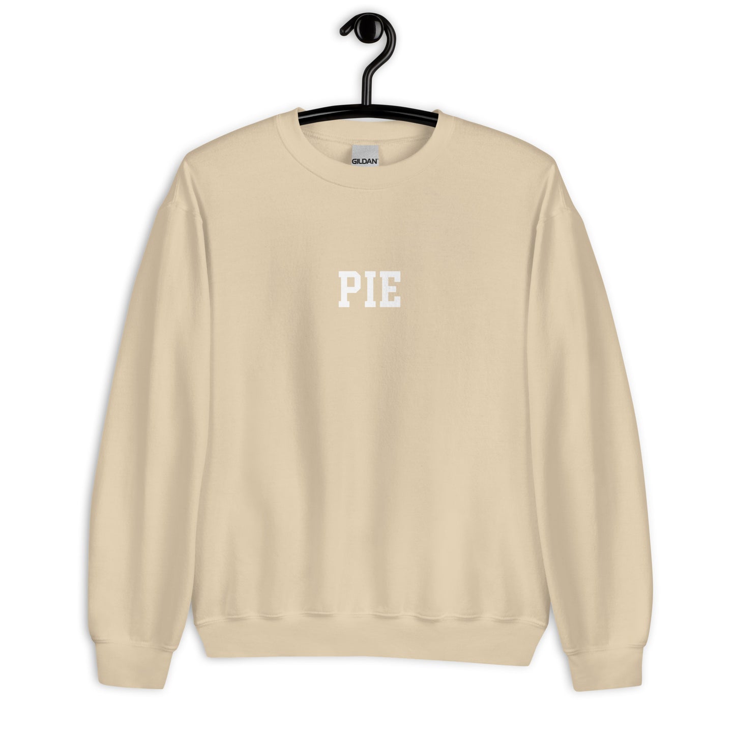 Pie Sweatshirt - Straight Font