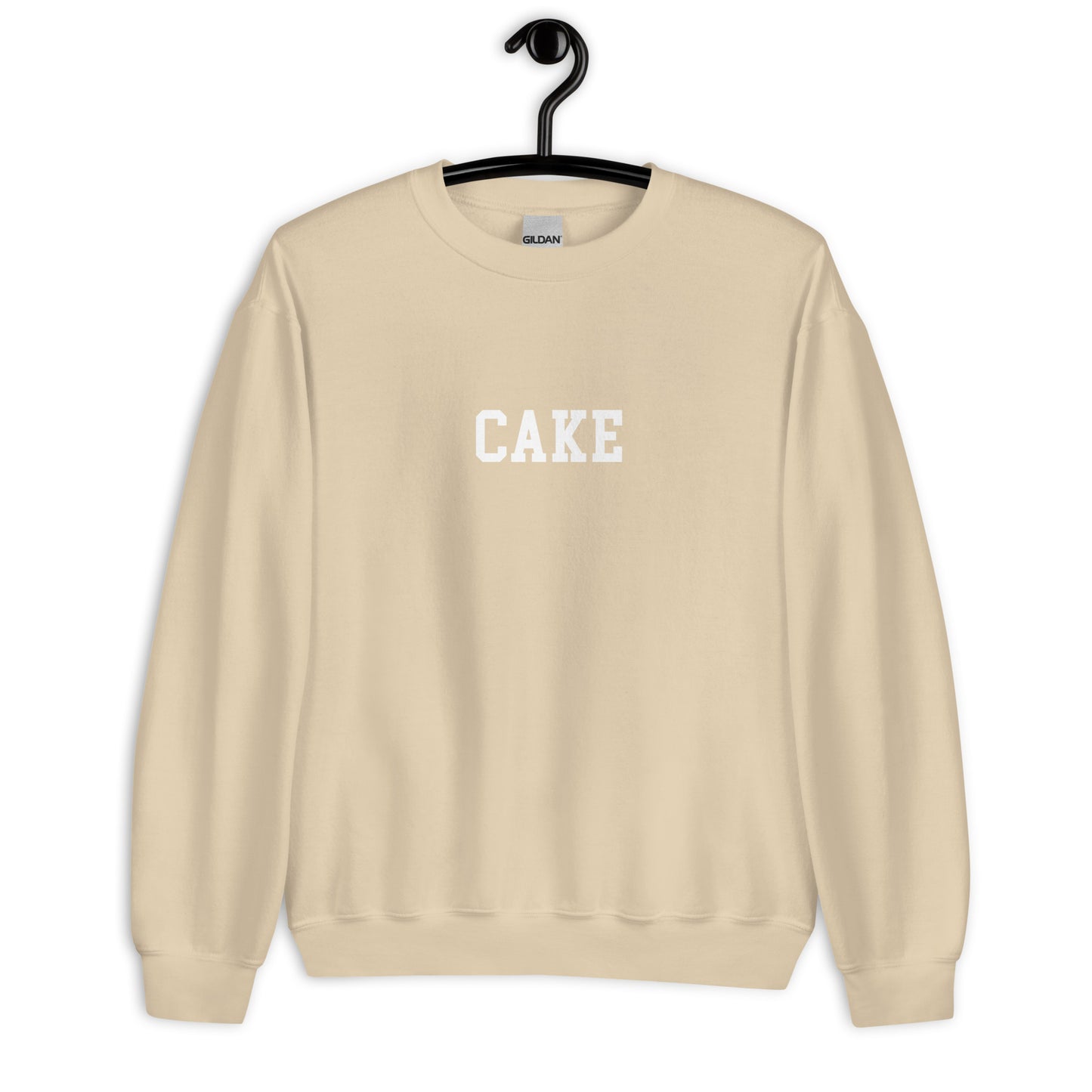 Cake Sweatshirt - Straight Font