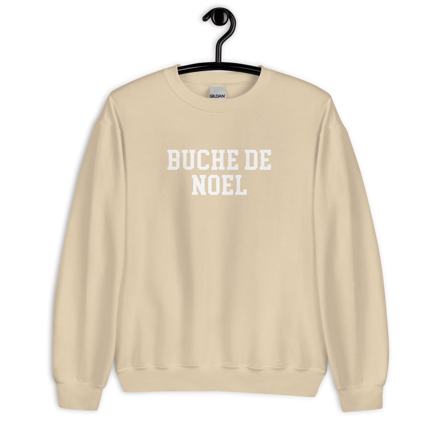 Buche de Noel Sweatshirt - Straight Font