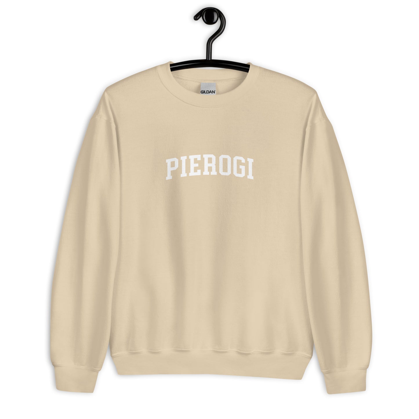 Pierogi Sweatshirt - Arched Font