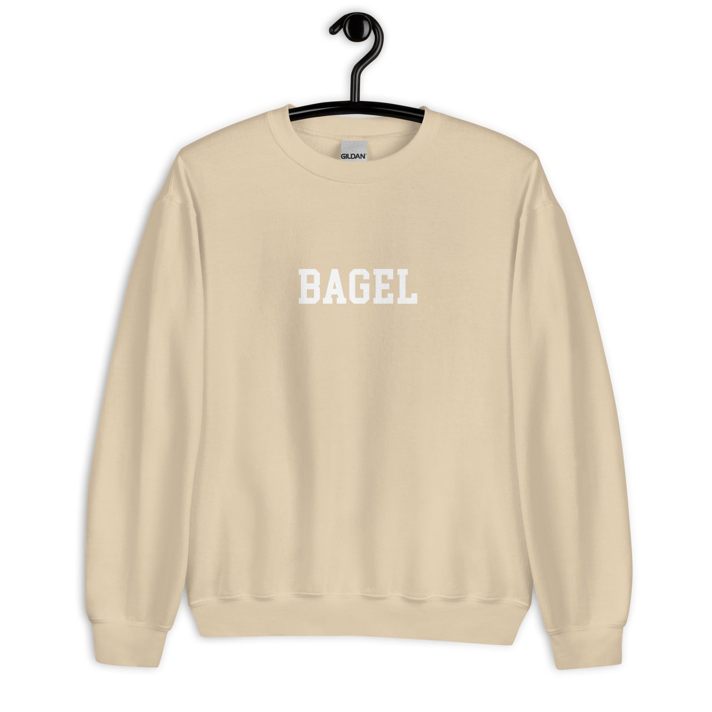 Bagel Sweatshirt - Straight Font