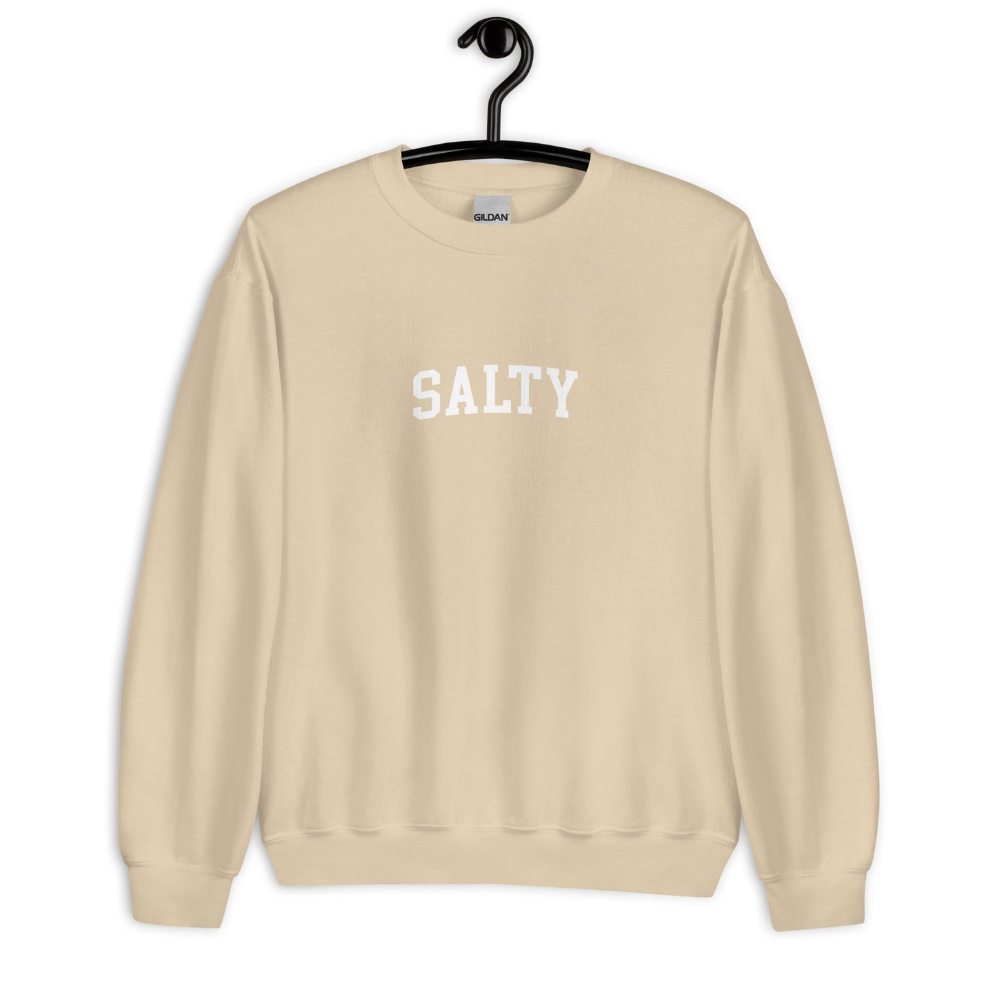 Salty Sweatshirt - Arched Font