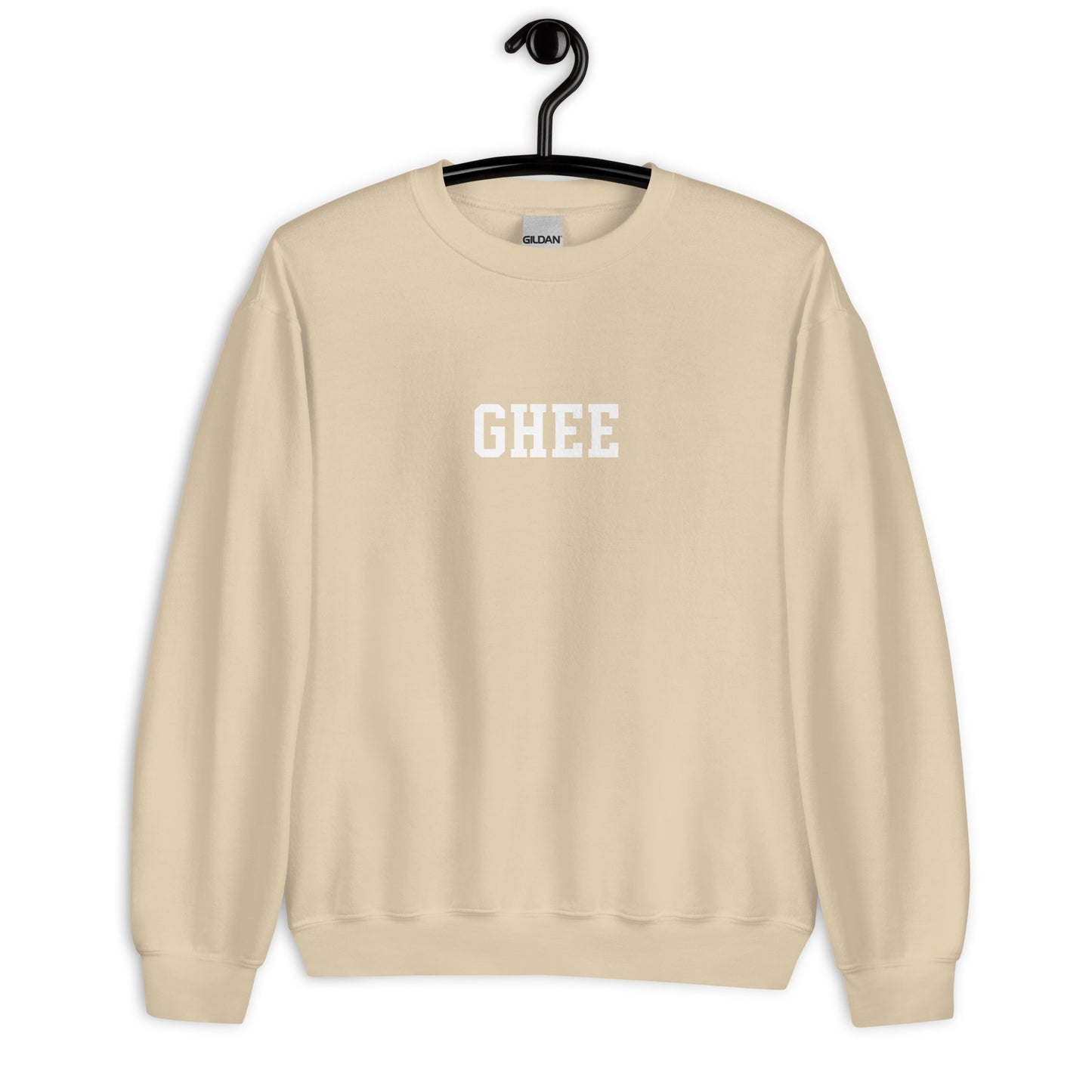 Ghee Sweatshirt - Straight Font